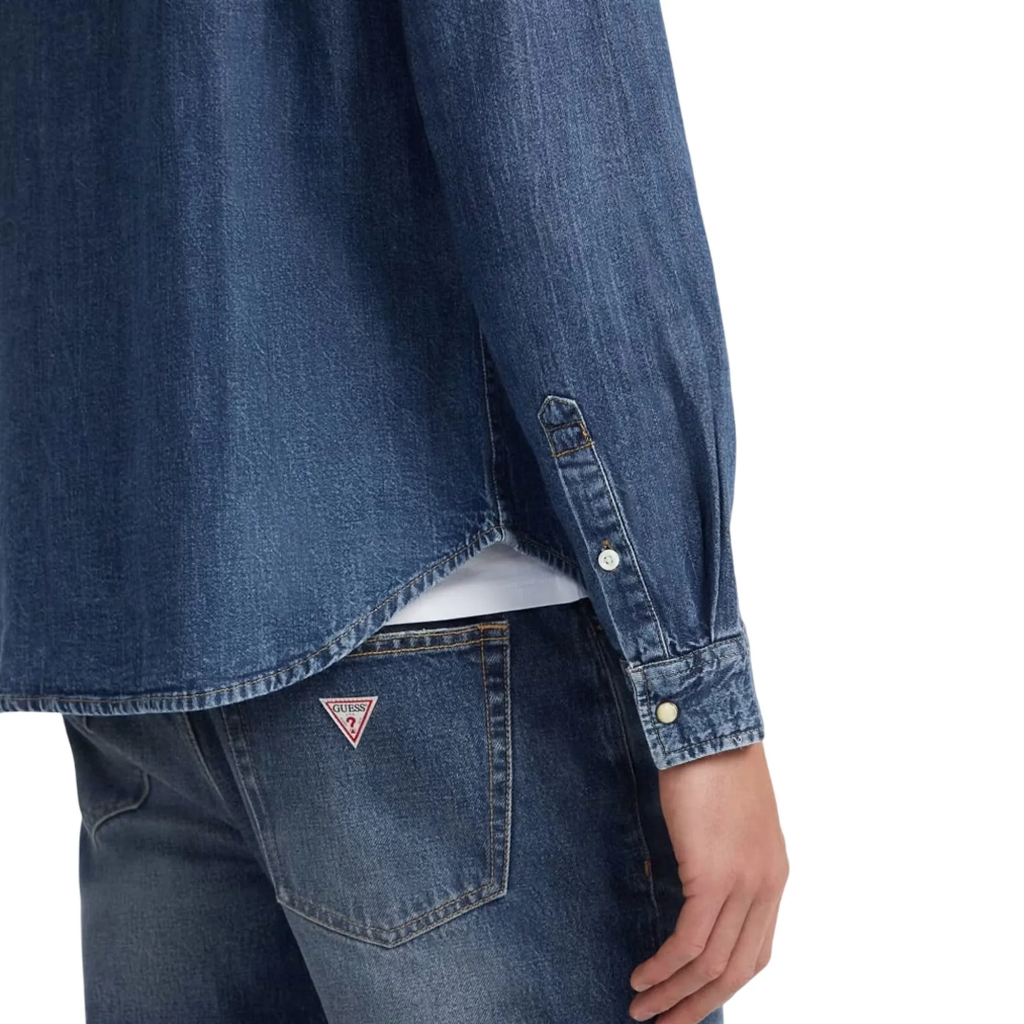 Guess Jeans B'Jeans Shirt' Denim M4Yh55D5Ei1 178248