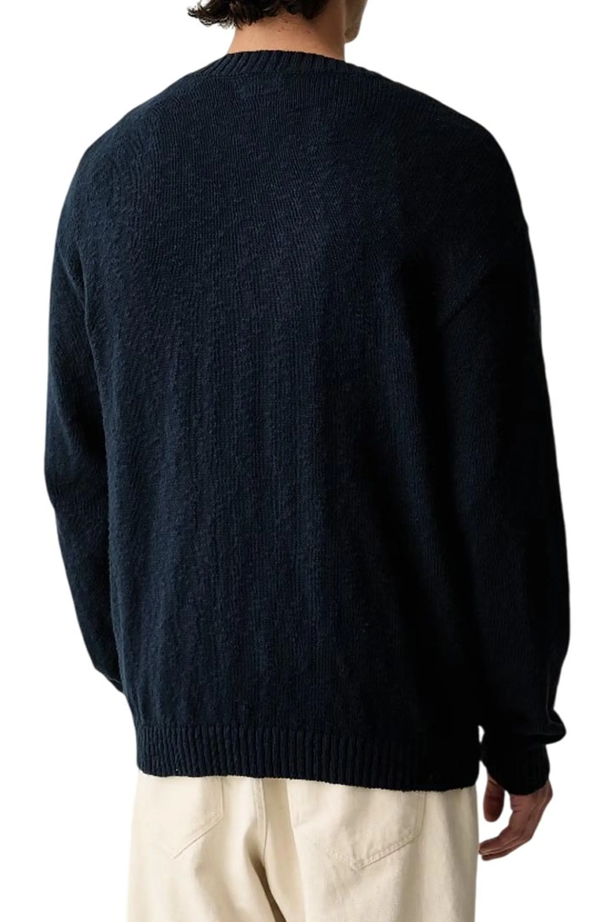 Guess Jeans Cardigan Slub Blu Scuro M6Yr01Z0864 187690