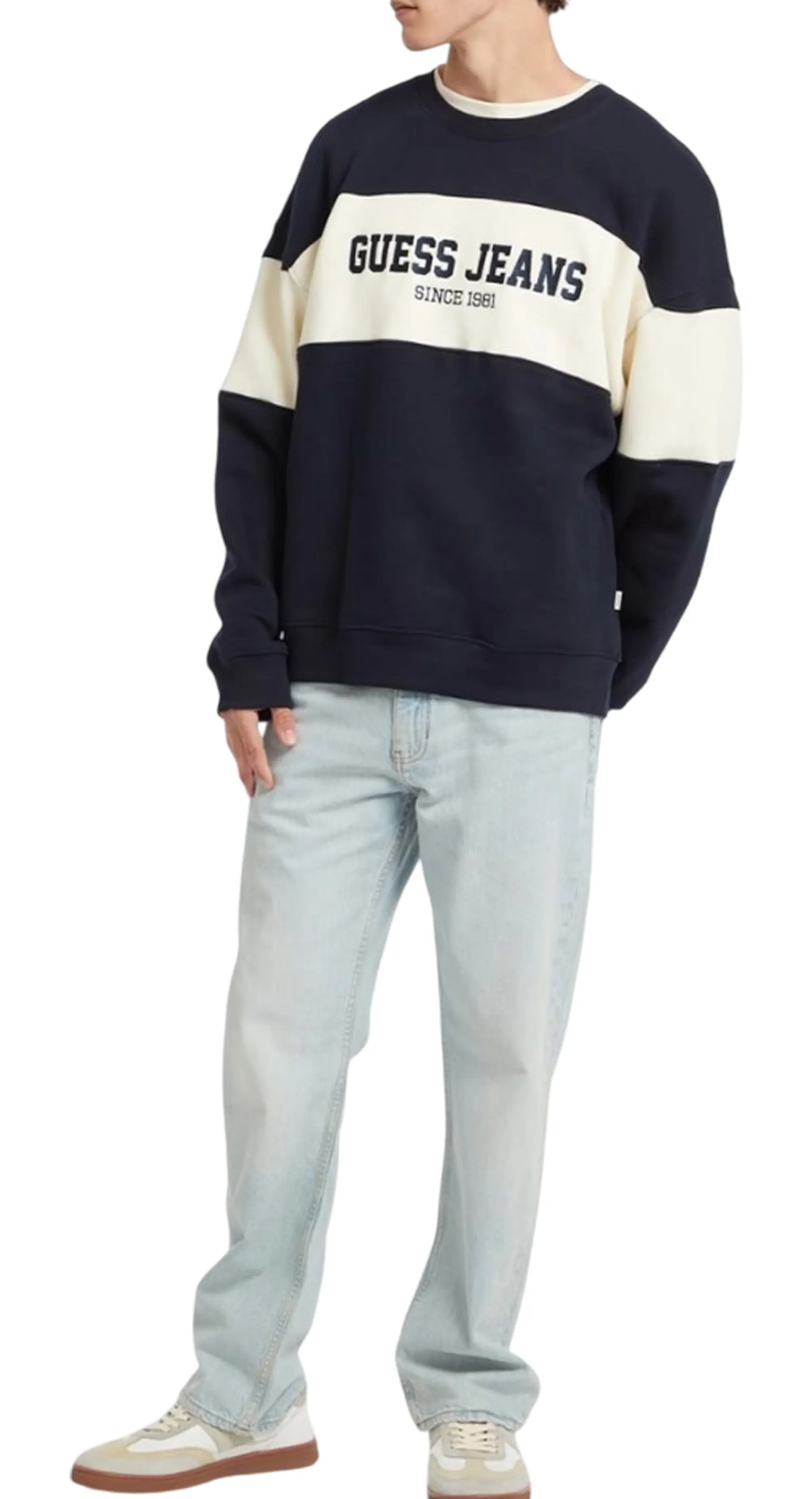 Guess Jeans B'Sweatshirt ' Blu M4Bq39K9V31 159900