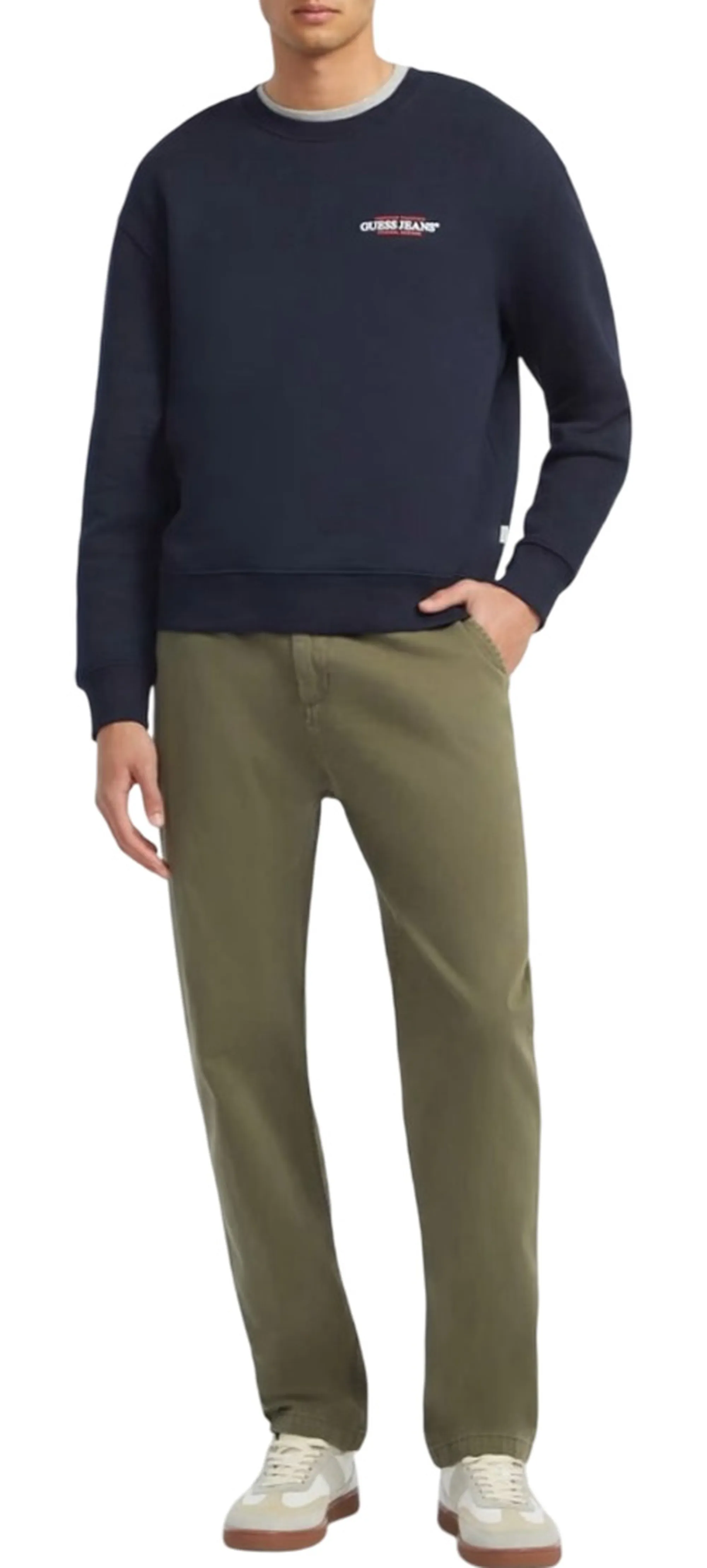 Guess Jeans B'Sweatshirt ' Blu M4Yq17K9V31 159793