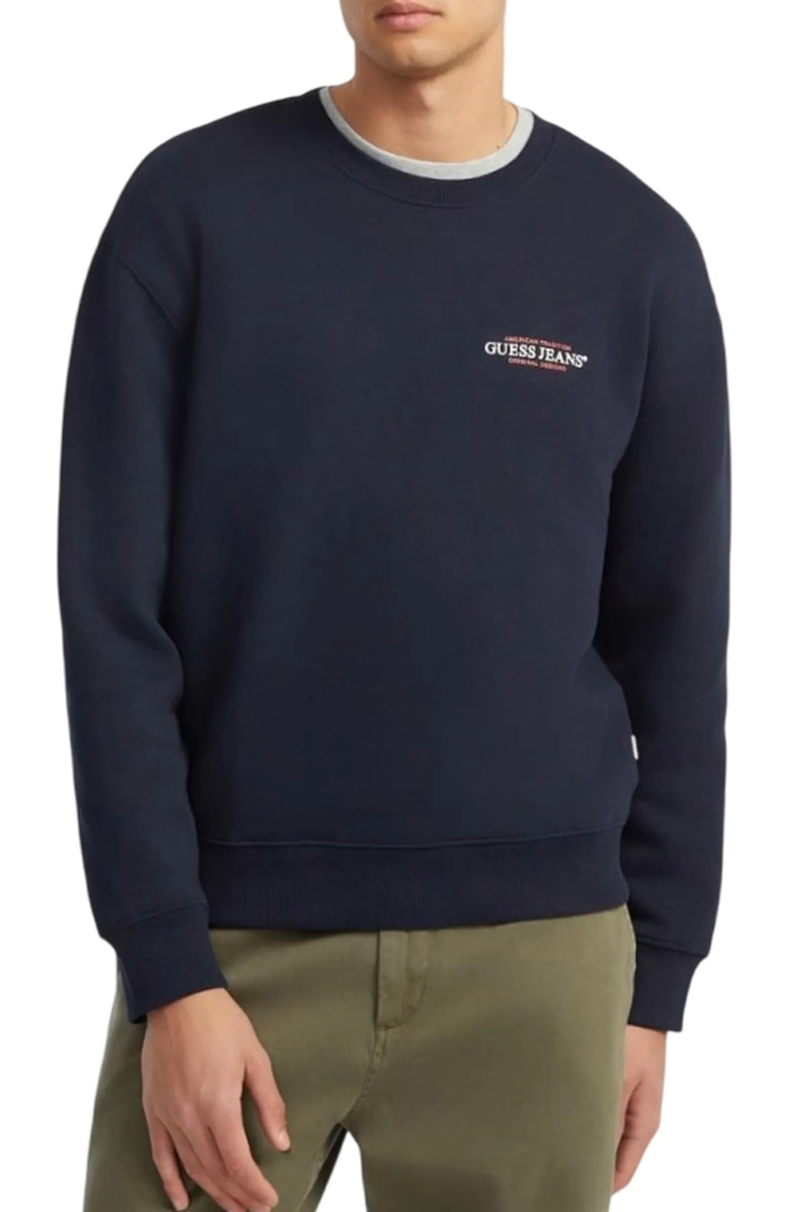 Guess Jeans Felpa Blu M4Yq17K9V31 159794