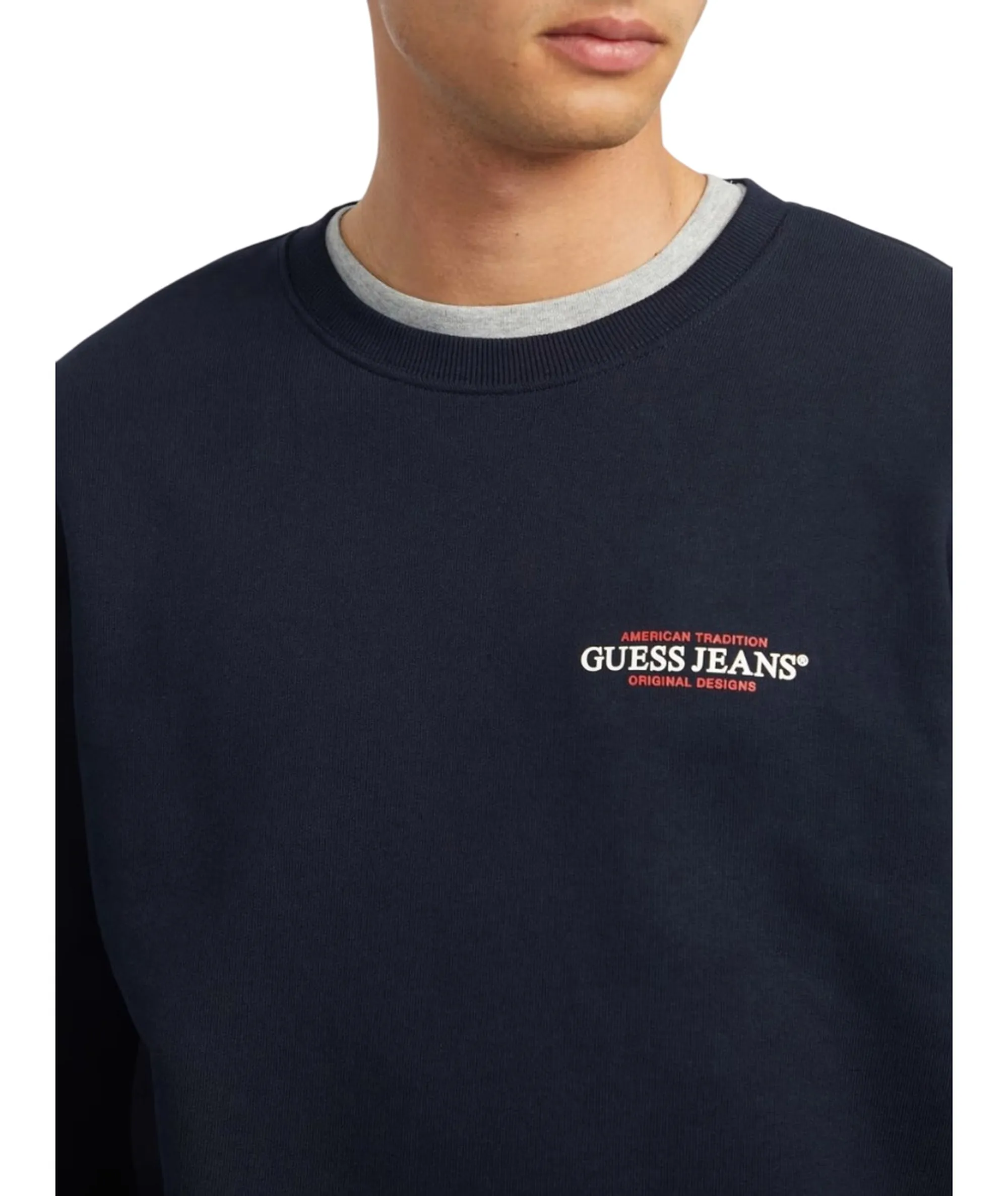 Guess Jeans B'Sweatshirt ' Blu M4Yq17K9V31 159795