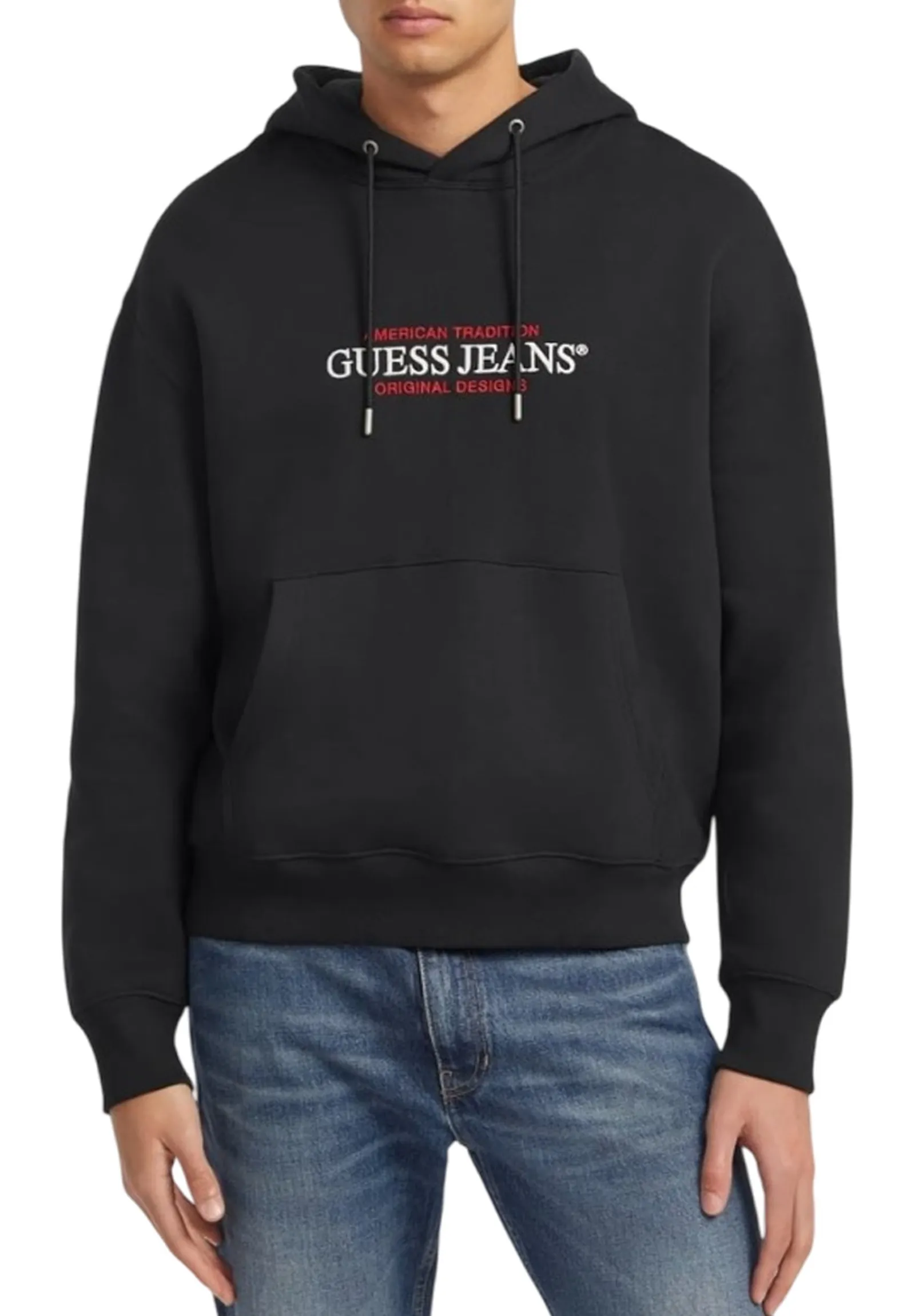 Guess Jeans Felpa Nero M4Yq23K9V31 159780