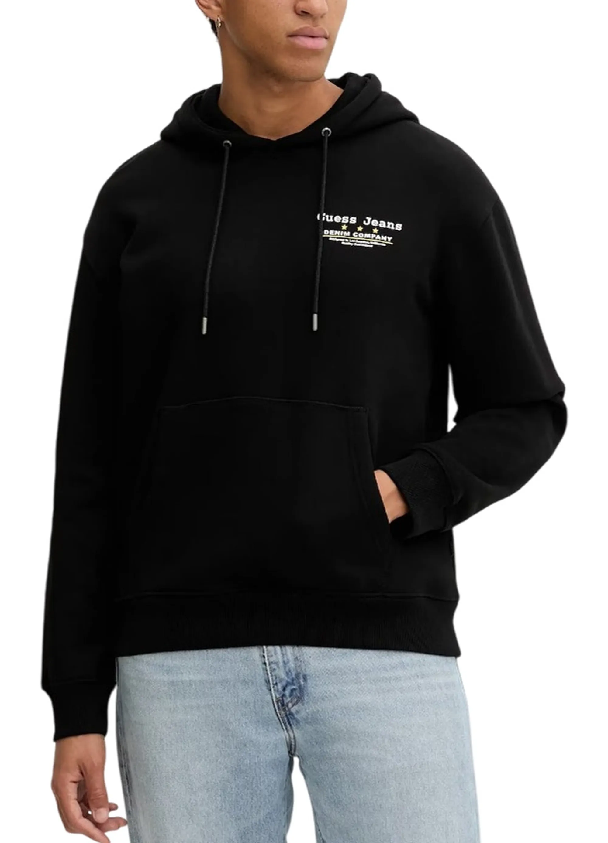 Guess Jeans Felpa Nero M5Bq27K9V31 166487