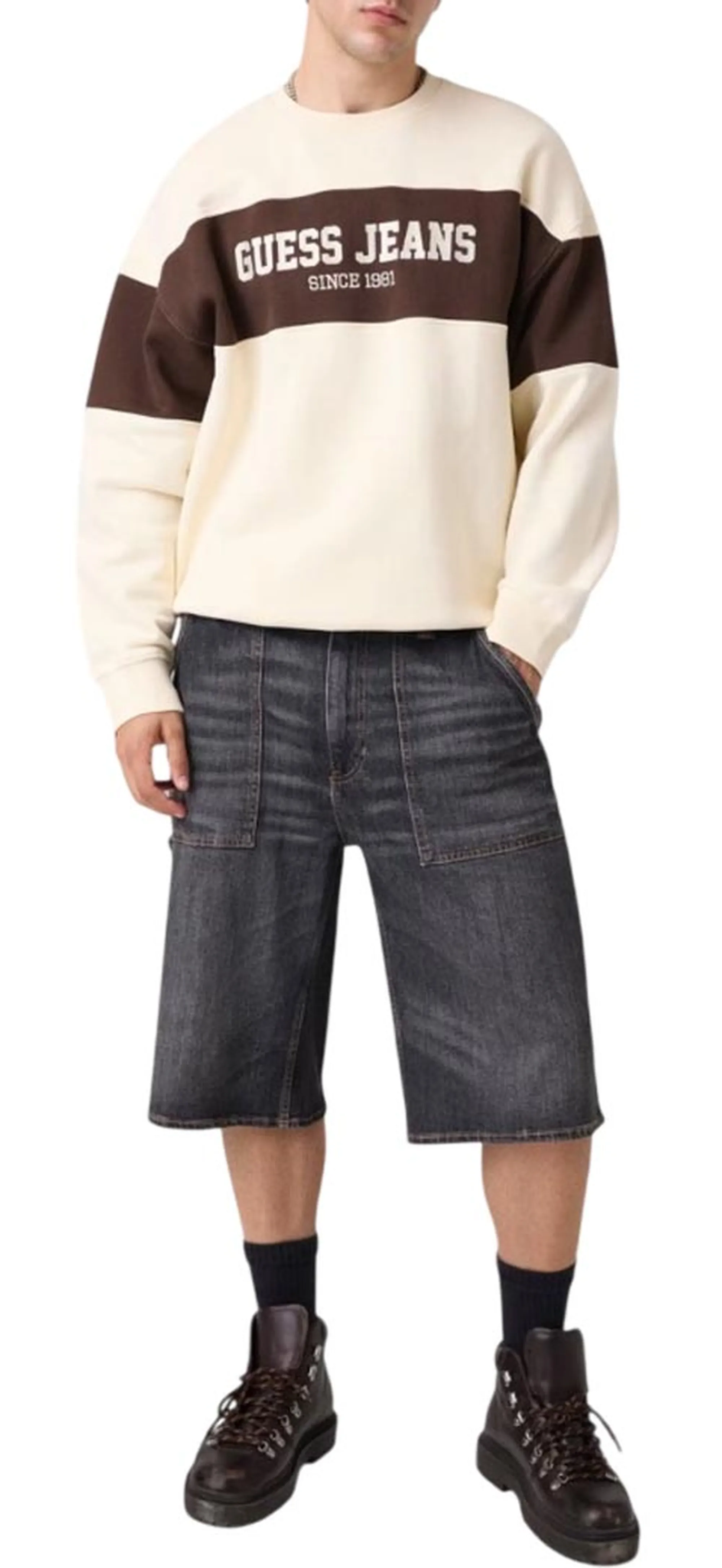Guess Jeans B'Sweatshirt ' Sand M4Bq39K9V31 187694
