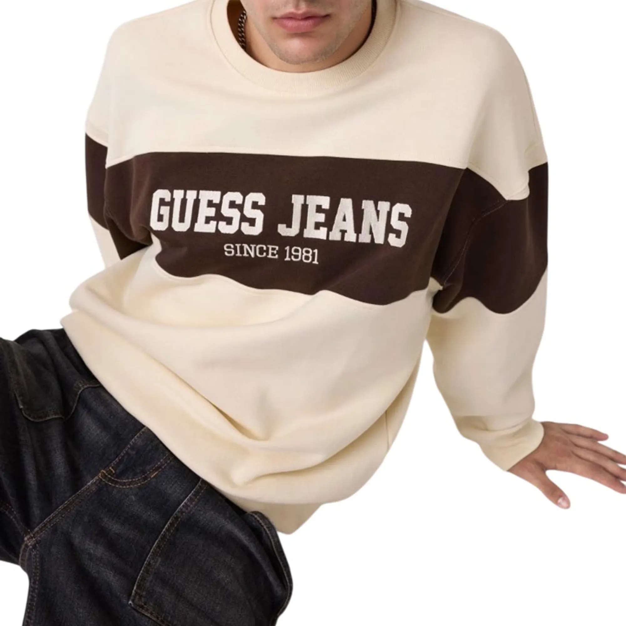Guess Jeans B'Sweatshirt ' Sand M4Bq39K9V31 187695