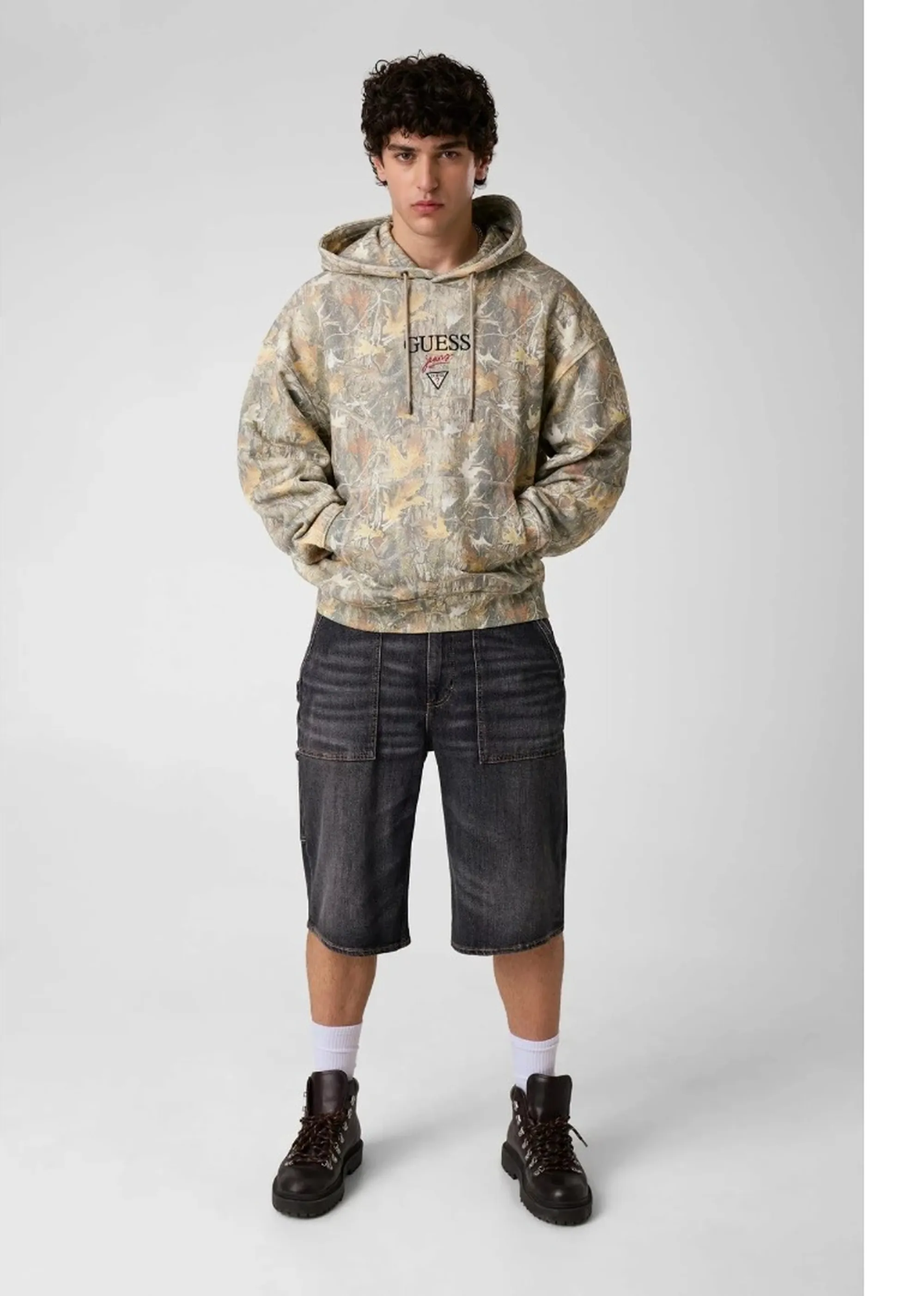 Guess Jeans B'Baker Logo Sweatshirt' Multicolor M6Yq14K4092 187227