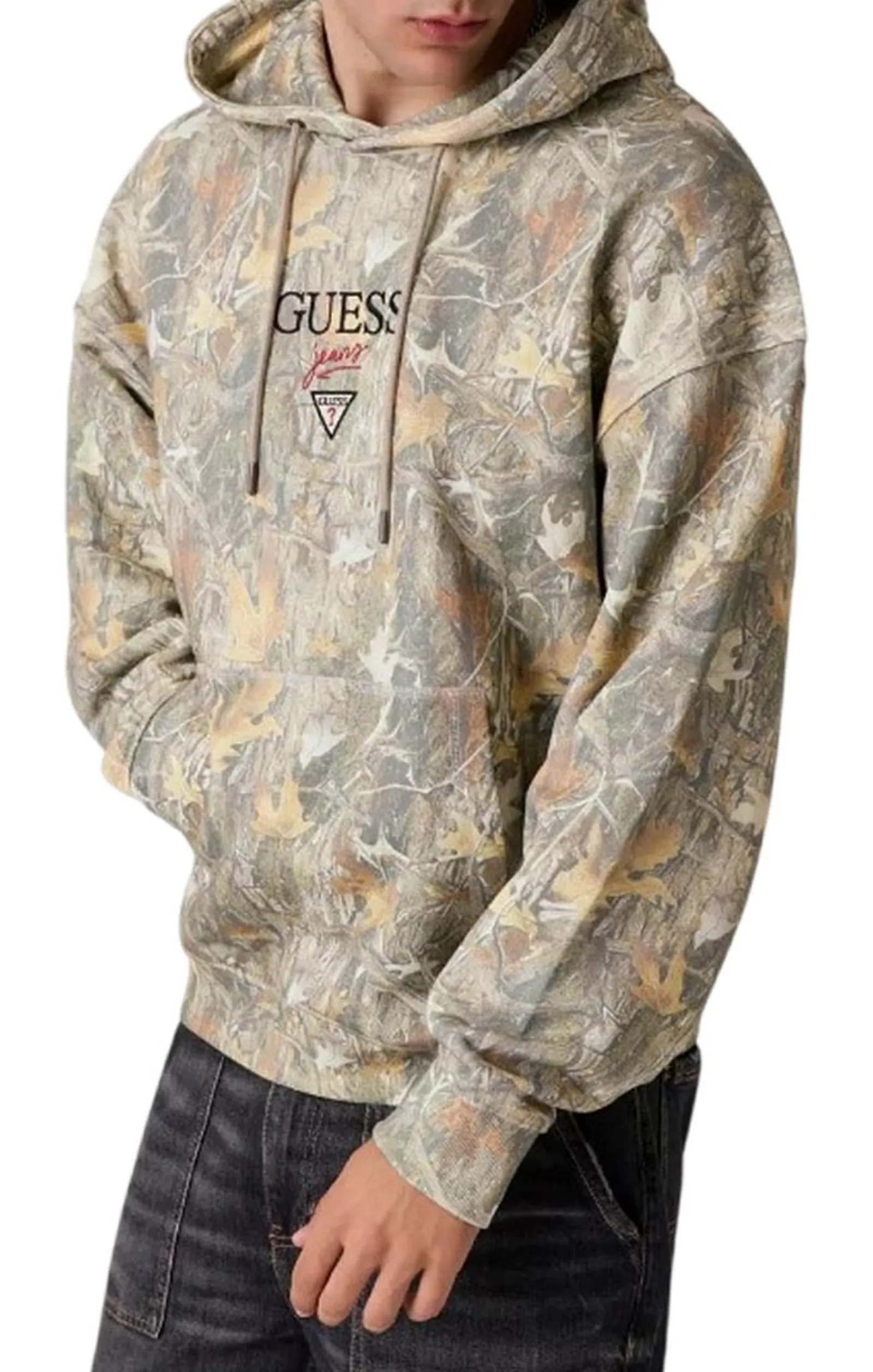 Guess Jeans Felpa Baker Logo Multicolor M6Yq14K4092 187708