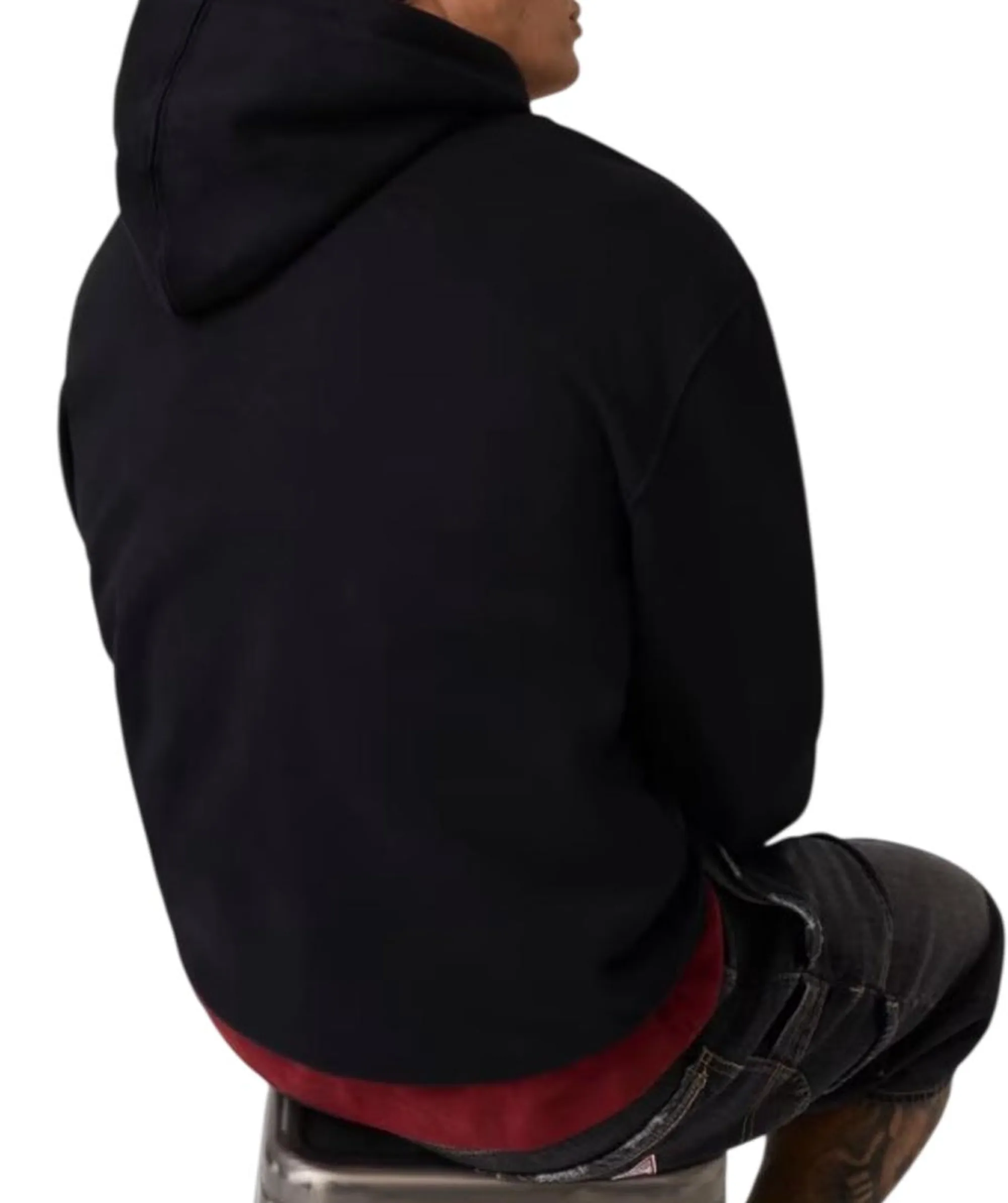 Guess Jeans B'Classic Hoodie With Logo' Black M6Bq12K5459 187718