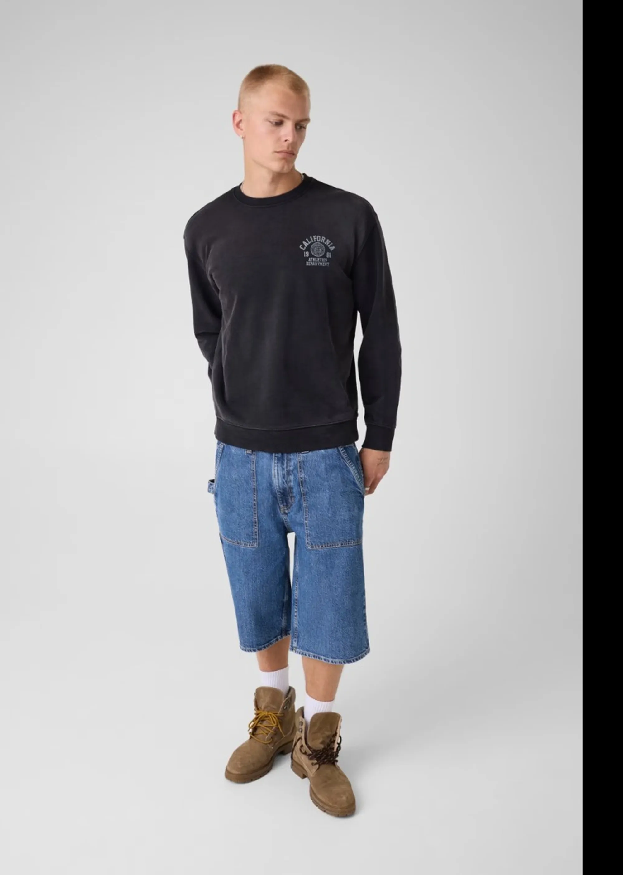 Guess Jeans B'Sweatshirt With Logo' Black M6Yq22K4211 187246