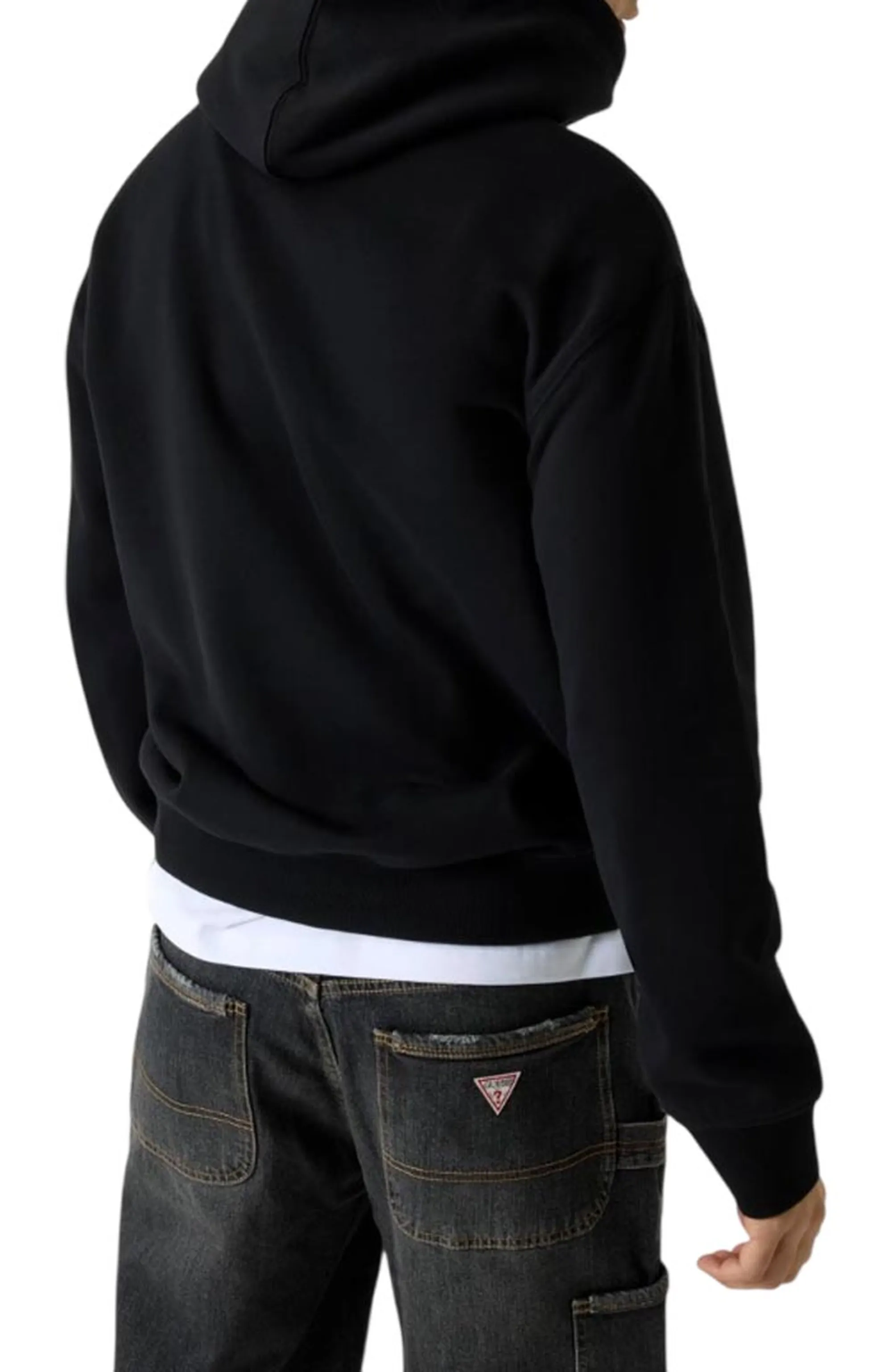 Guess Jeans B'Horizon Stripe Hoodie' Black M5Rq38Kcpr1 187701