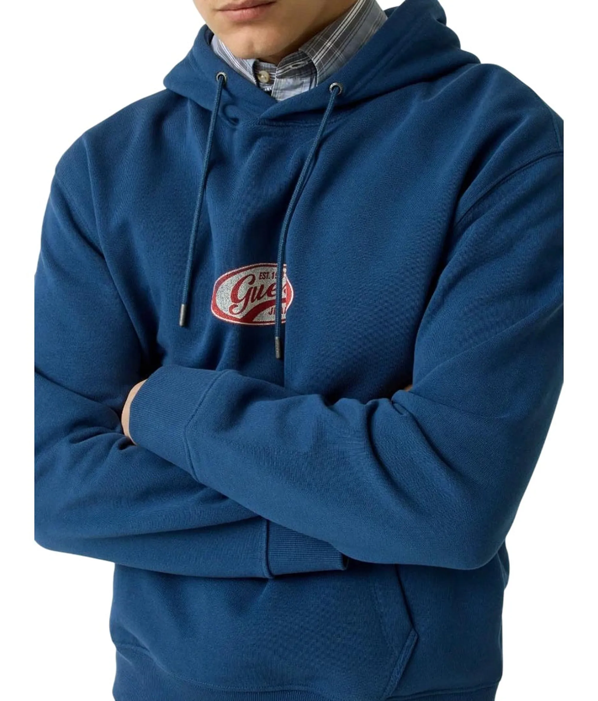 Guess Jeans B'Essential Reg Fit Shirt' Blu M6Yq07K3996 187706