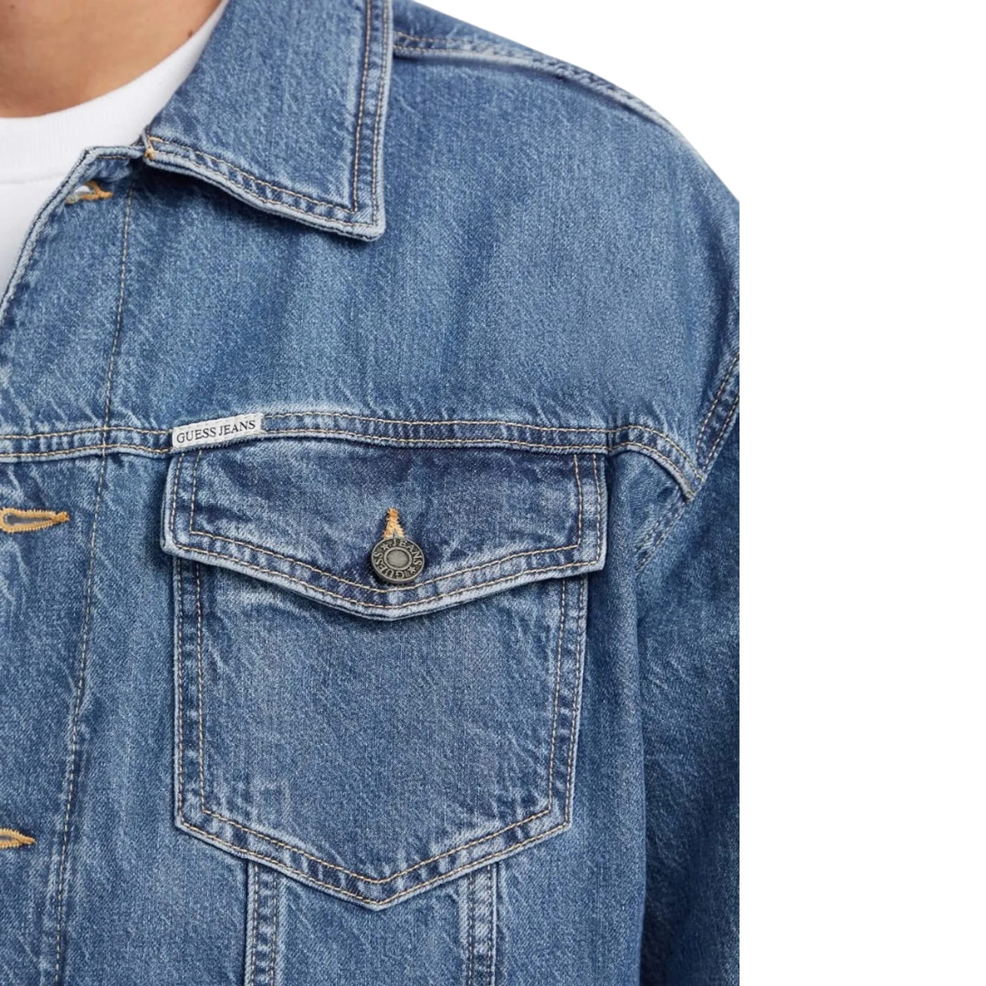 Guess Jeans B'Jacket ' Denim M4Yn38D5Do2 159801