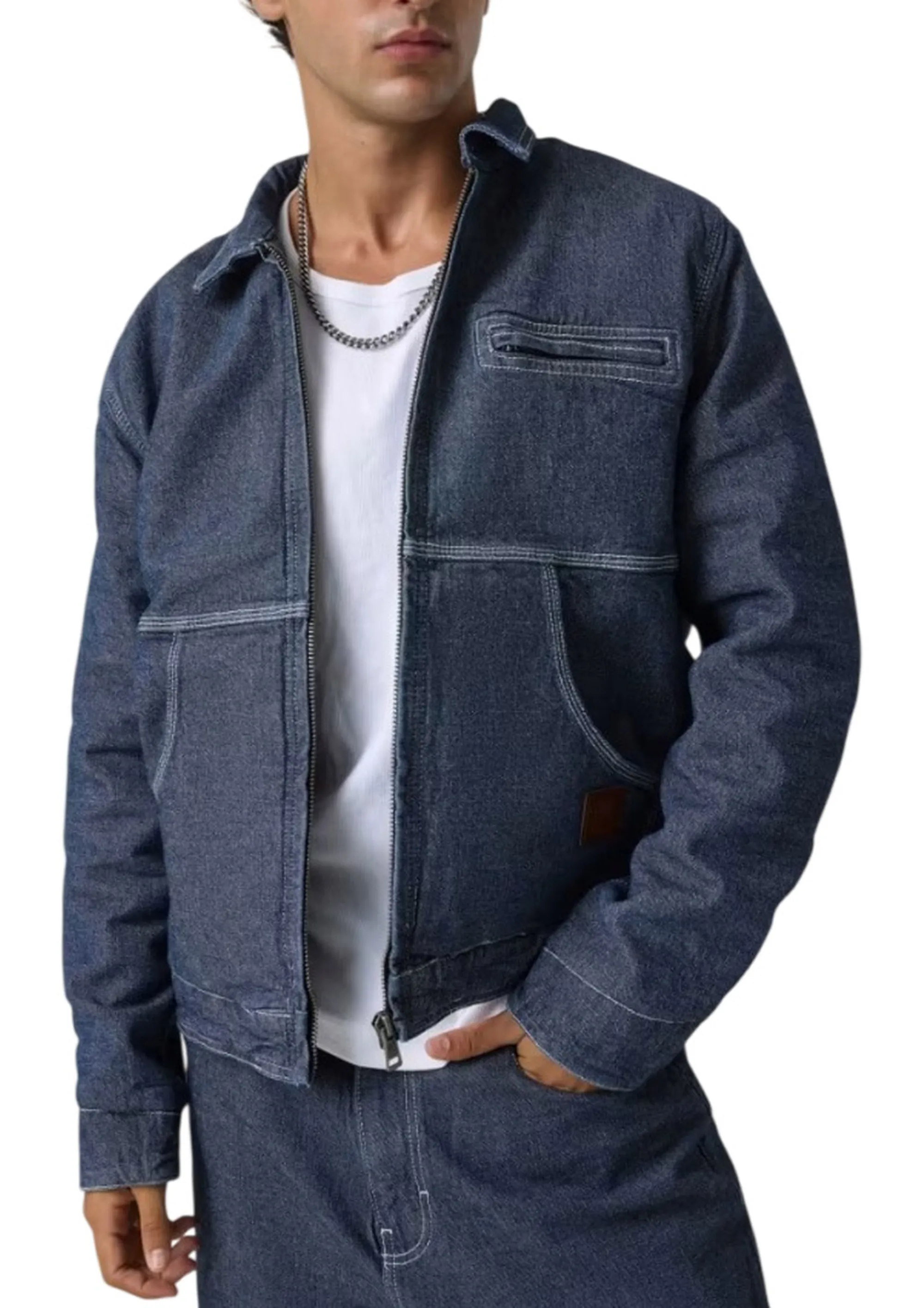 Guess Jeans Giubbino In Denim Denim M6Bn70D1868 195908