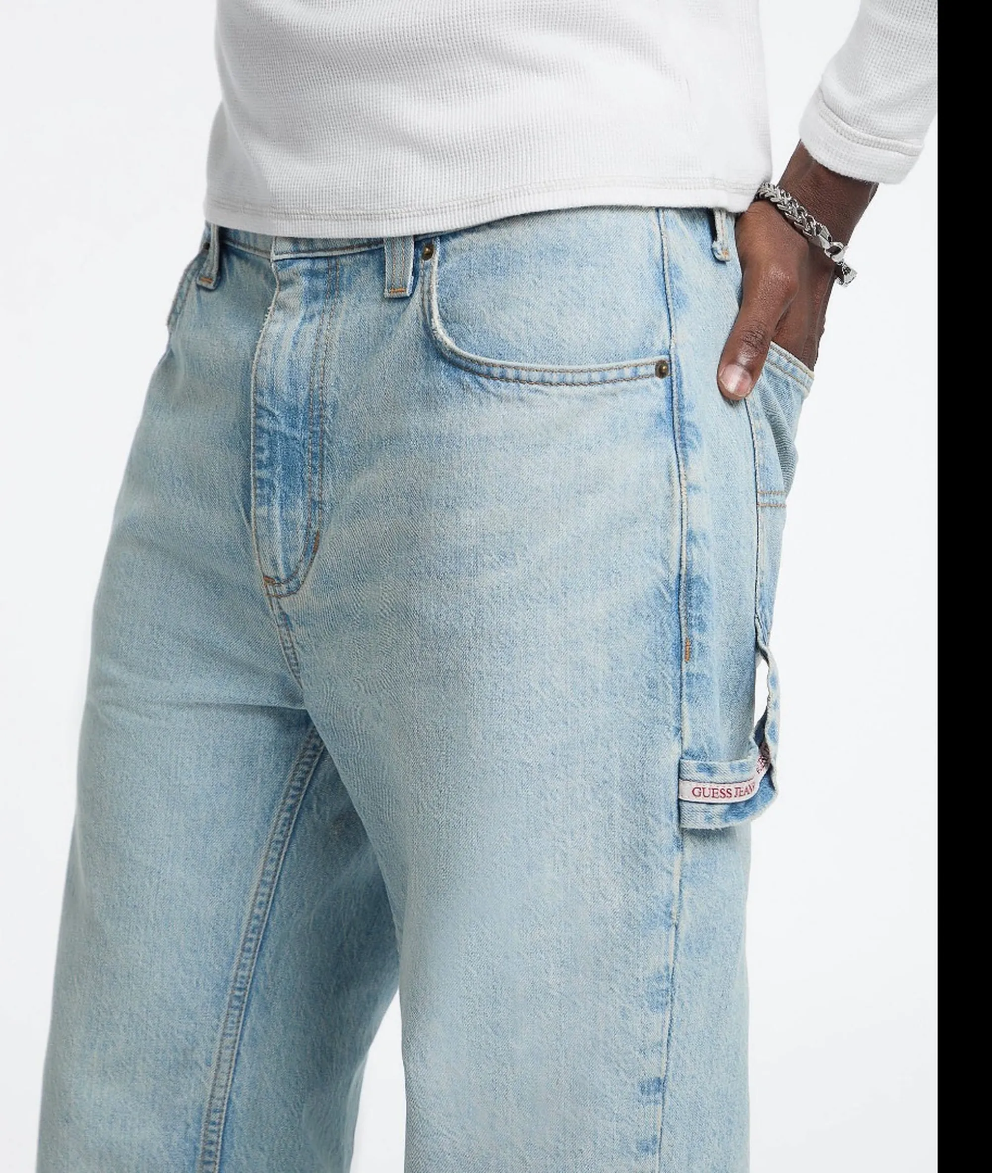 Guess Jeans B'Jeans Carpenter' Light Denim M5Ba0Dd5M51 187285