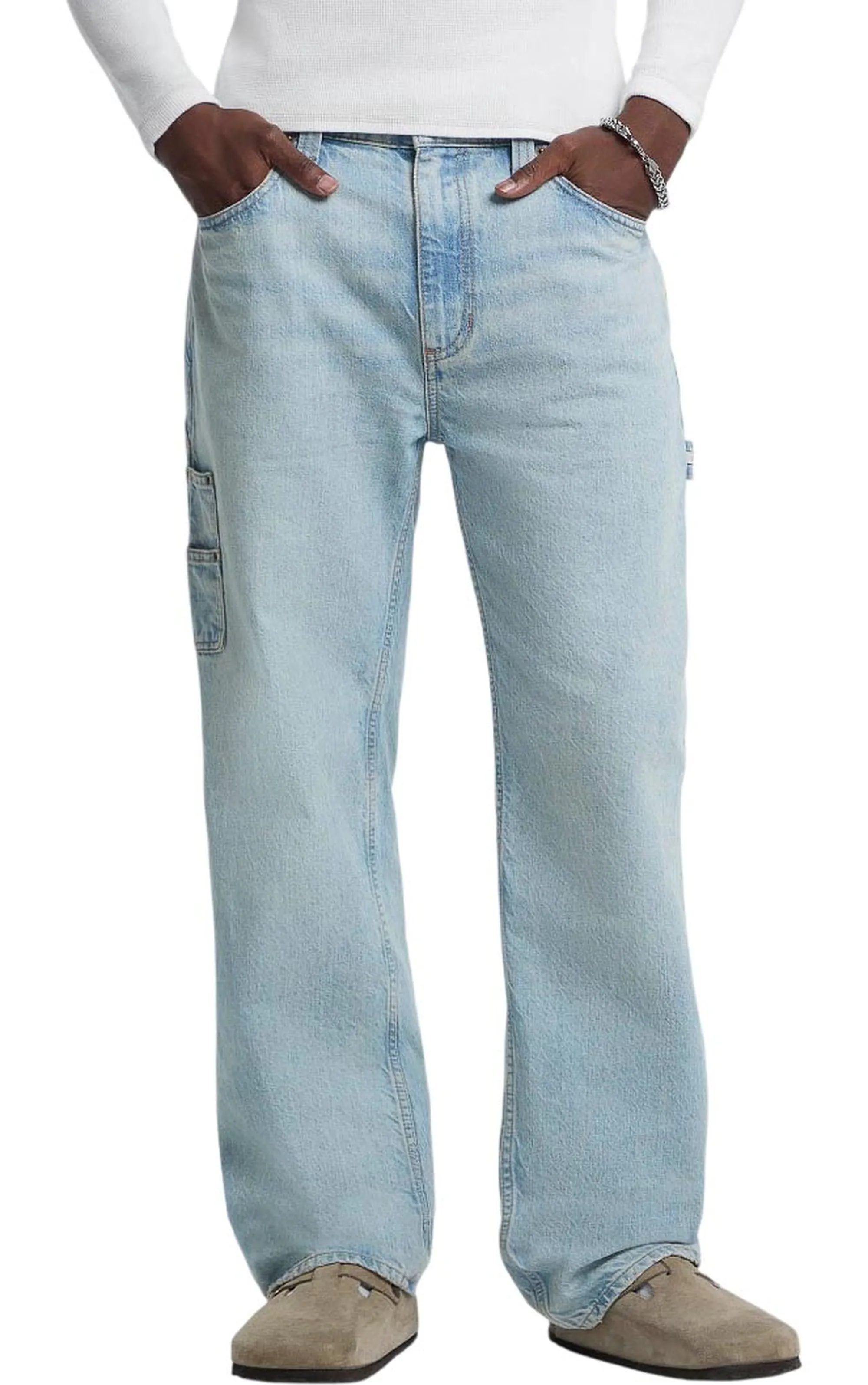 Guess Jeans Jeans Carpenter Denim Chiaro M5Ba0Dd5M51 187740