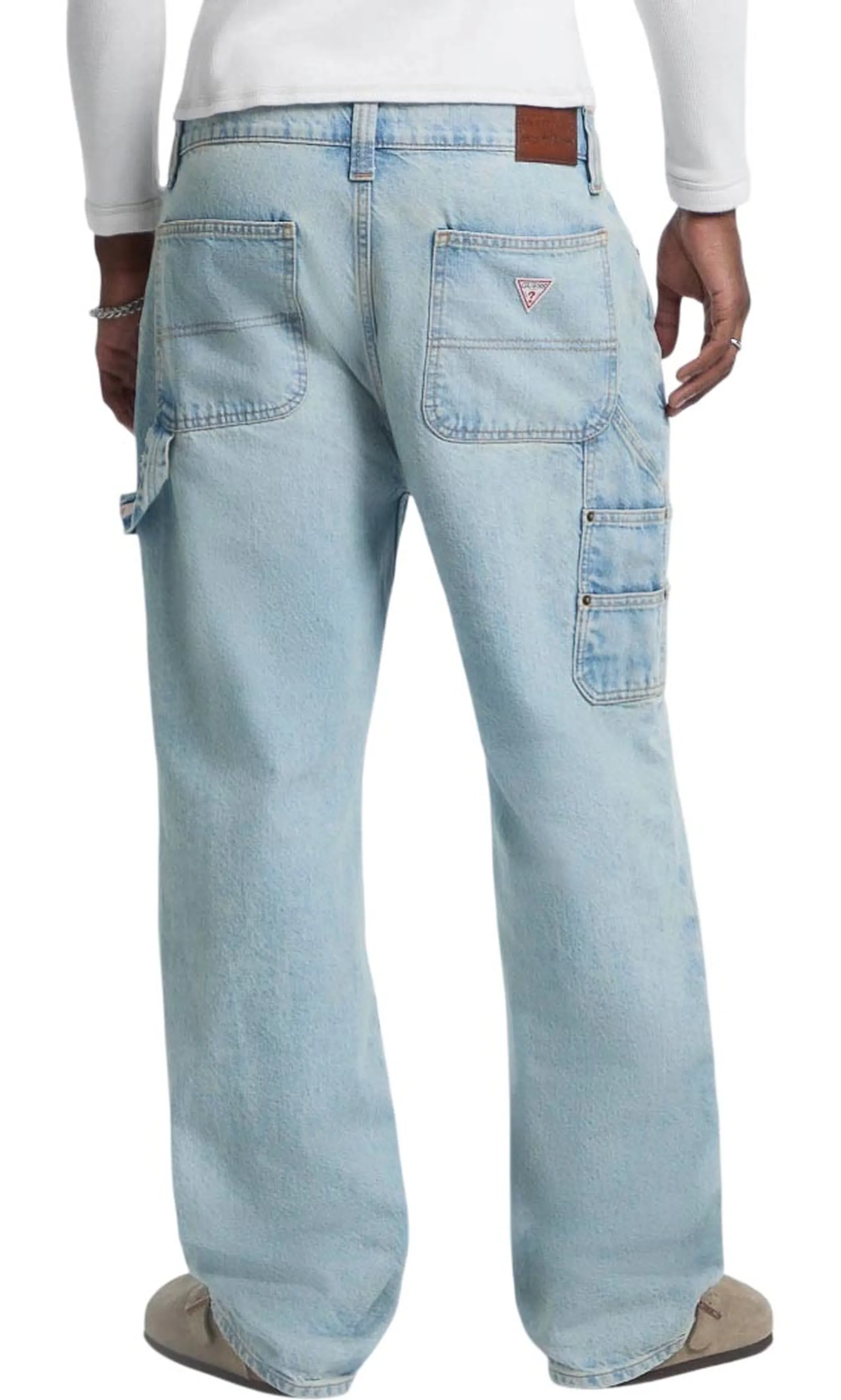 Guess Jeans Jeans Carpenter Denim Chiaro M5Ba0Dd5M51 187741