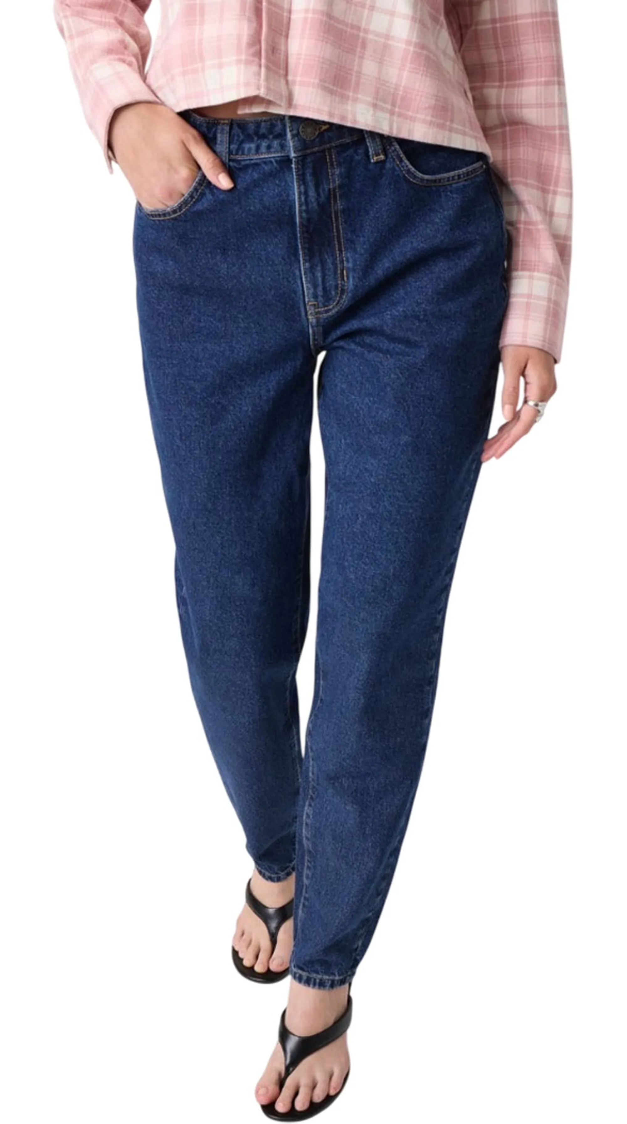 Guess Jeans B'Jeans G06 Mom' Blue Denim W4Ya0Dd5Cc2 188067