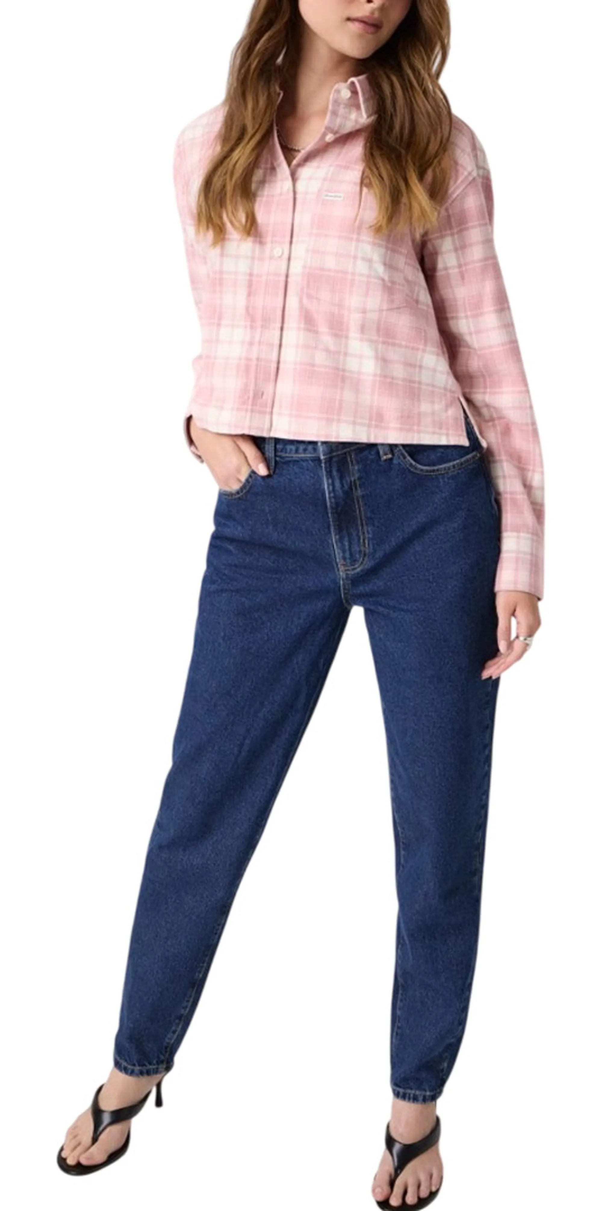 Guess Jeans B'Jeans G06 Mom' Blue Denim W4Ya0Dd5Cc2 188069