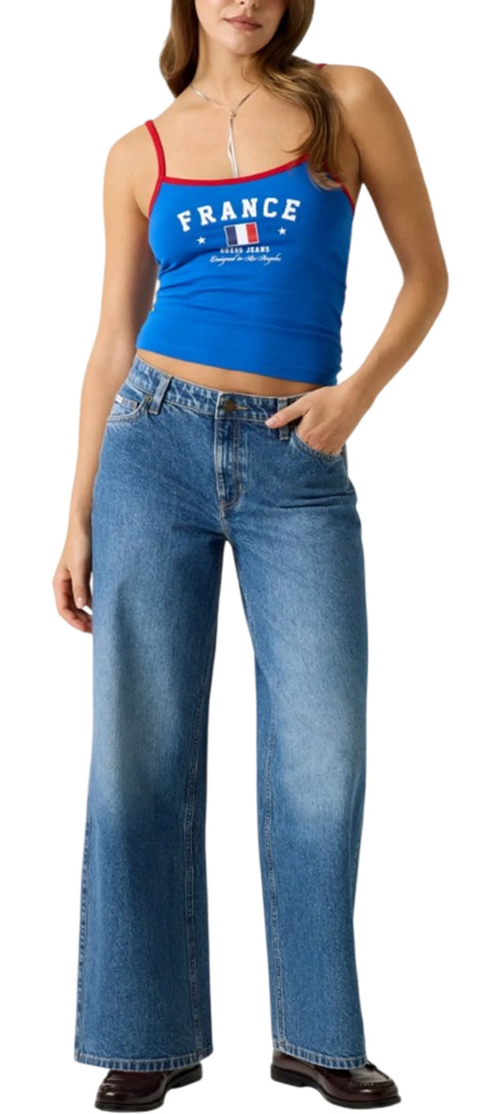 Guess Jeans B'G11 Wide Legs Jeans' Denim W5Ya0Yd6333 188073