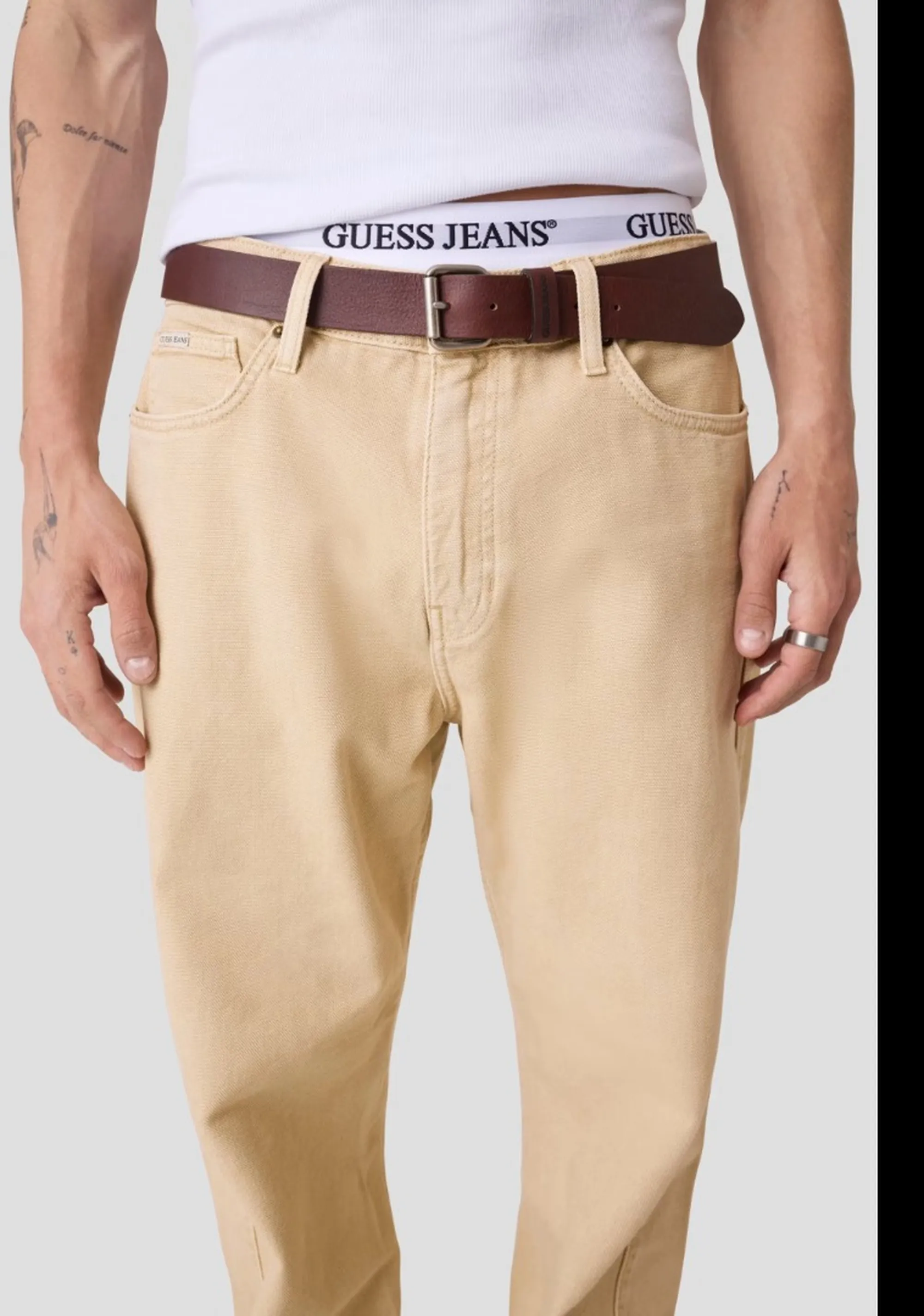 Guess Jeans B'Jeans G18 Relaxed' Beige M6Yab3W2742 187195