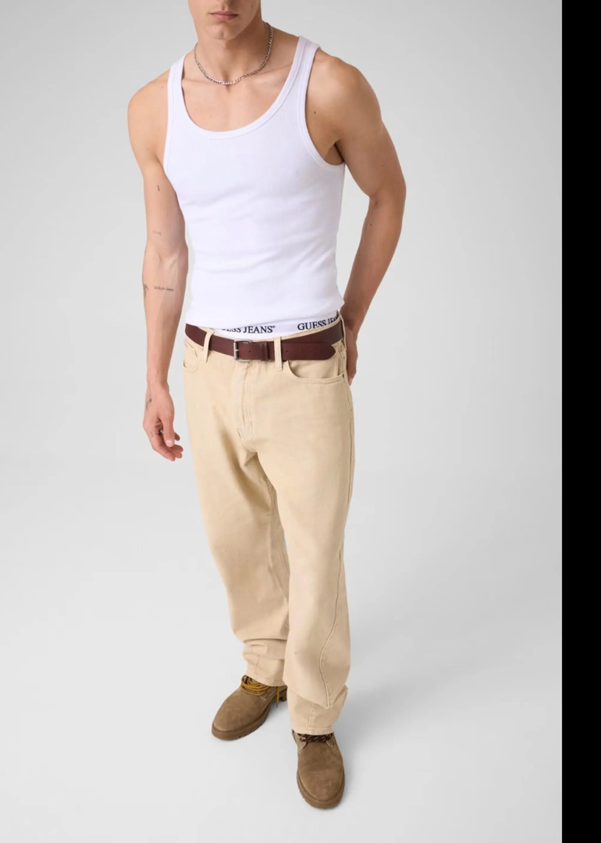 Guess Jeans B'Jeans G18 Relaxed' Beige M6Yab3W2742 187198