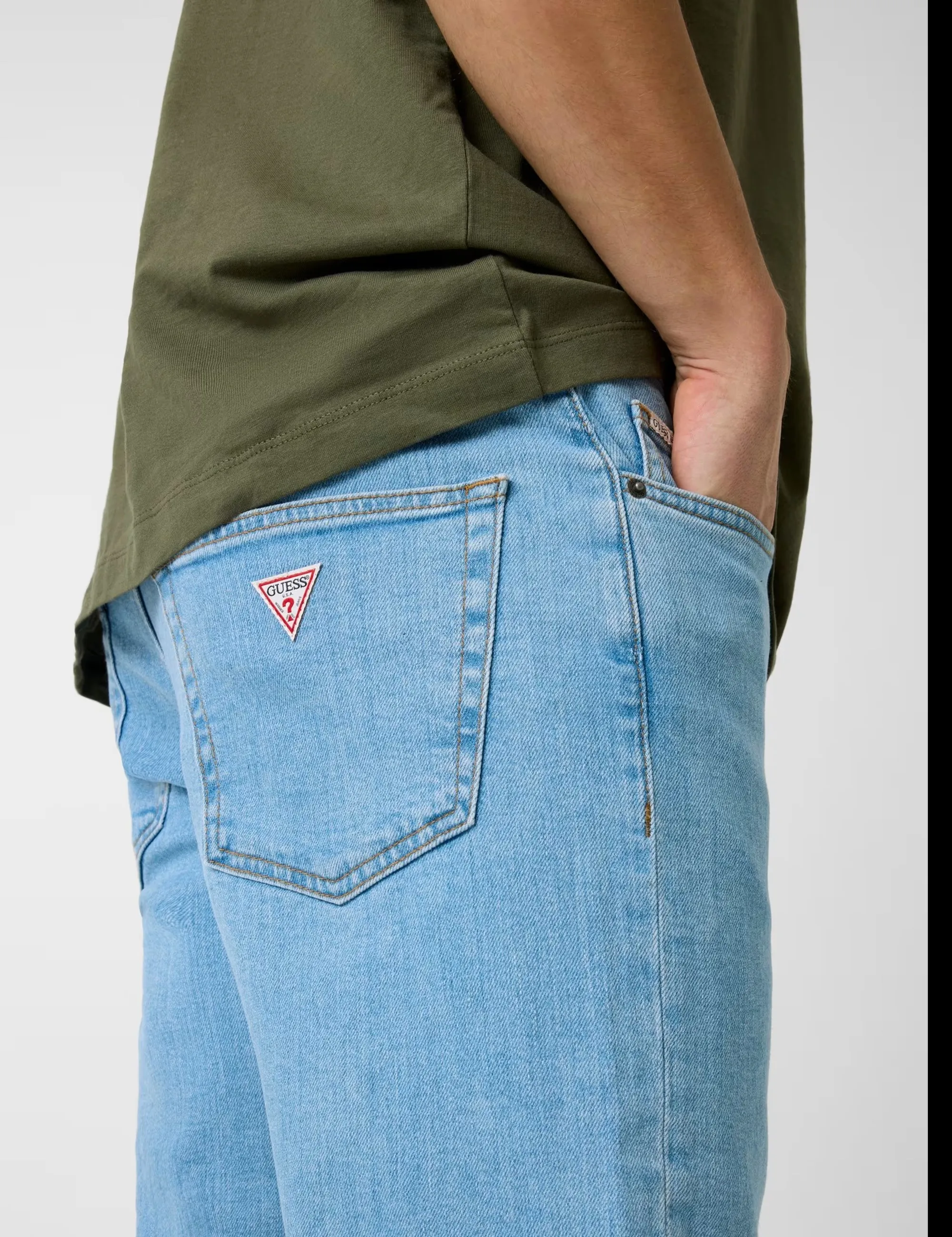 Guess Jeans B'Jeans Varane G14' Light Denim M4Ya1Cd5Dm1 171535