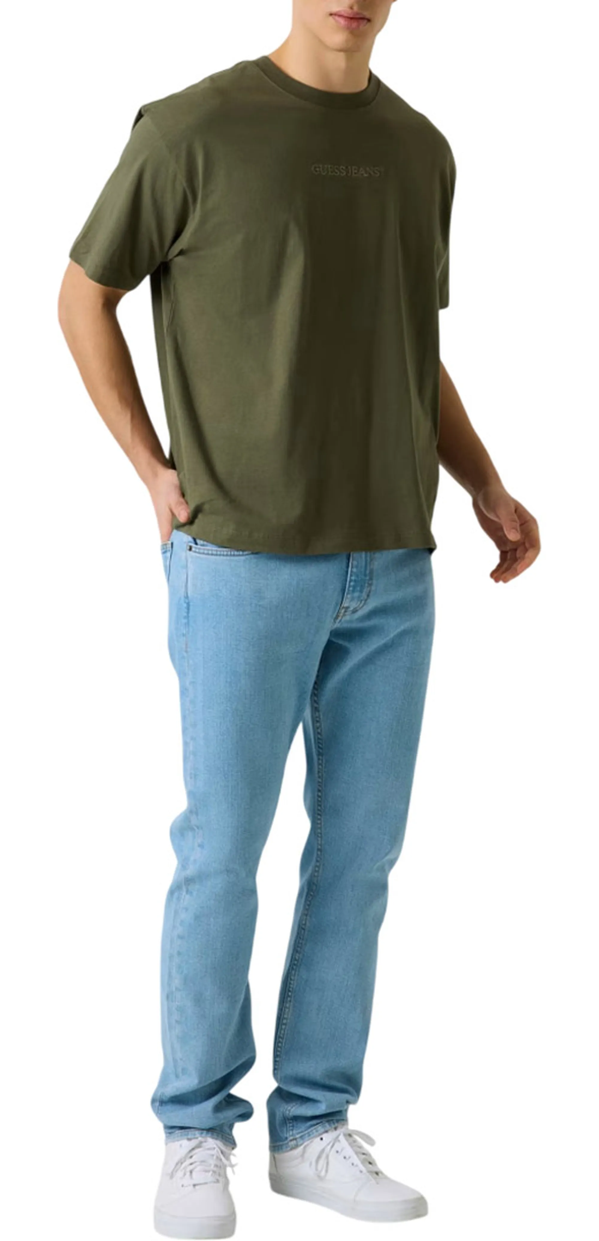 Guess Jeans B'Jeans Varane G14' Light Denim M4Ya1Cd5Dm1 172594