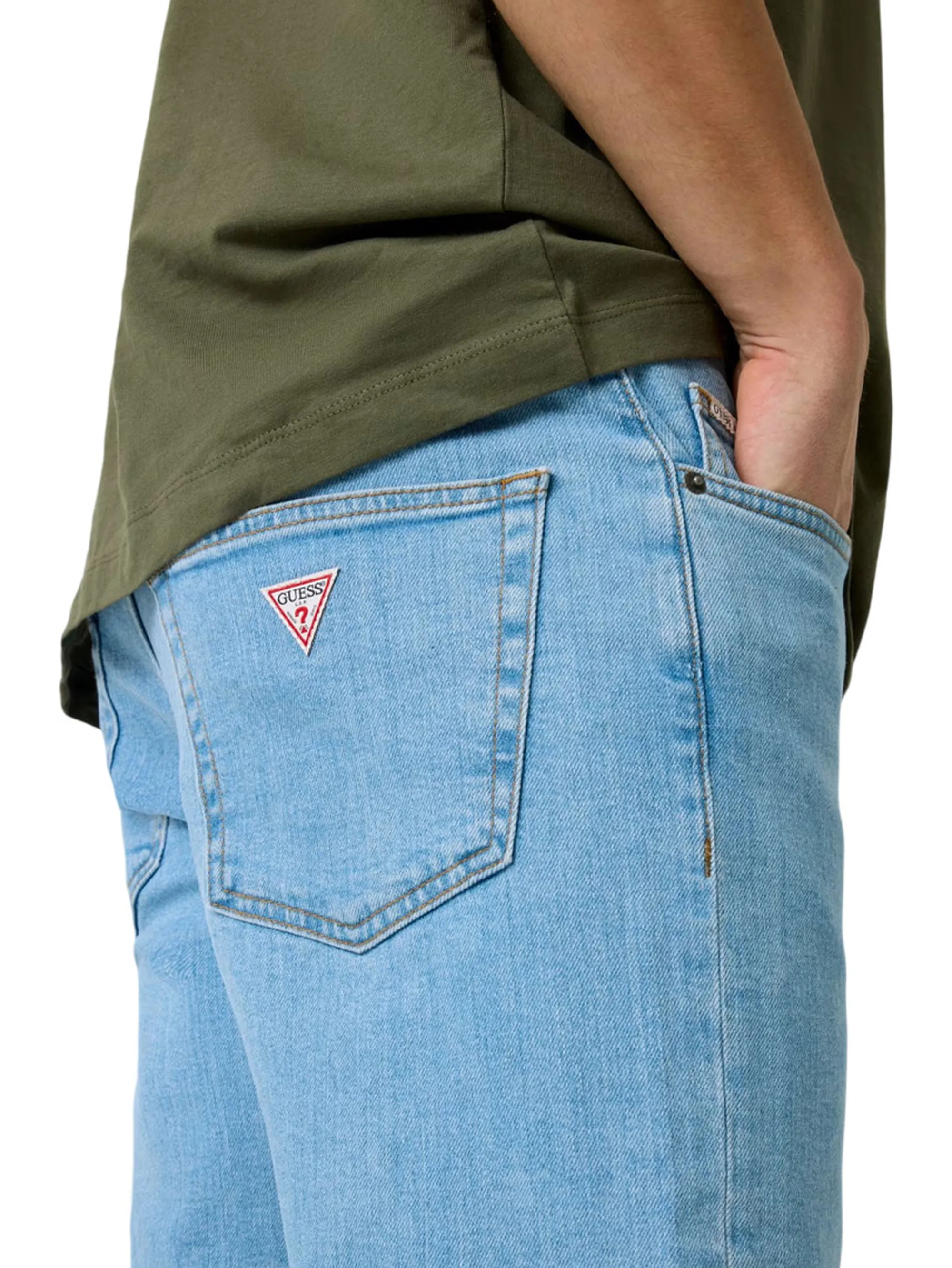 Guess Jeans B'Jeans Varane G14' Light Denim M4Ya1Cd5Dm1 172595