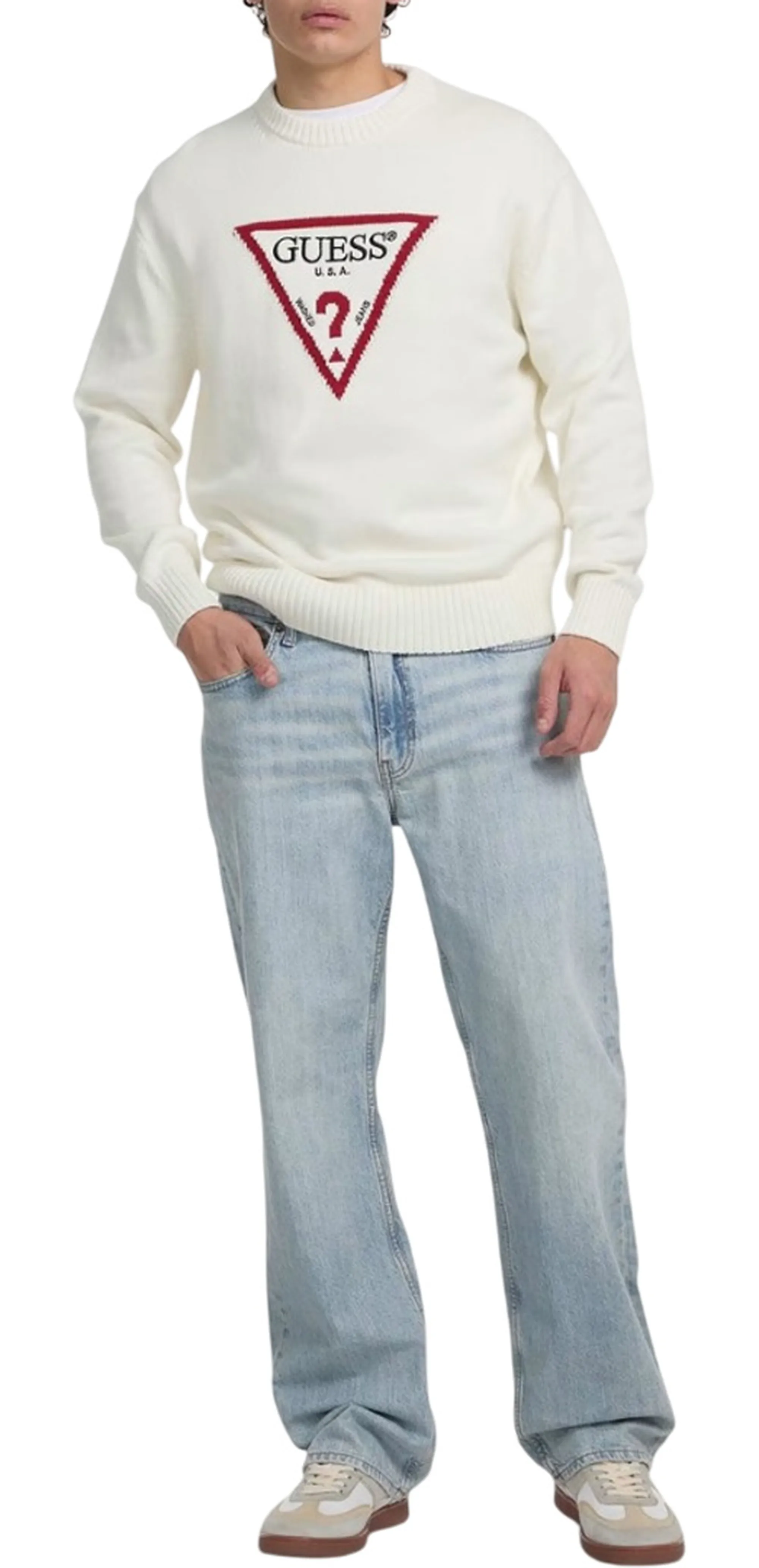 Guess Jeans B'Sweater ' White M4Br32Z3Hm1 159872