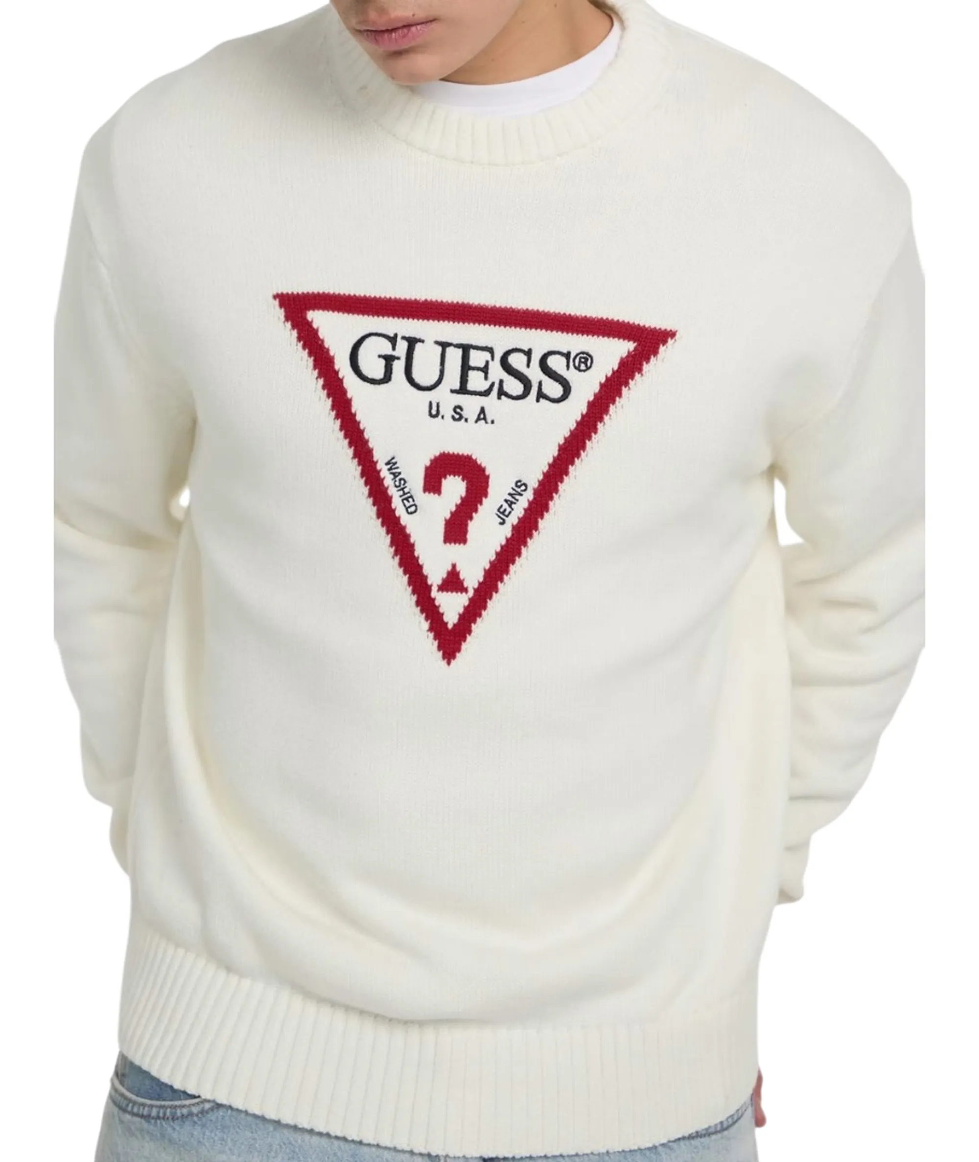 Guess Jeans B'Sweater ' White M4Br32Z3Hm1 159874