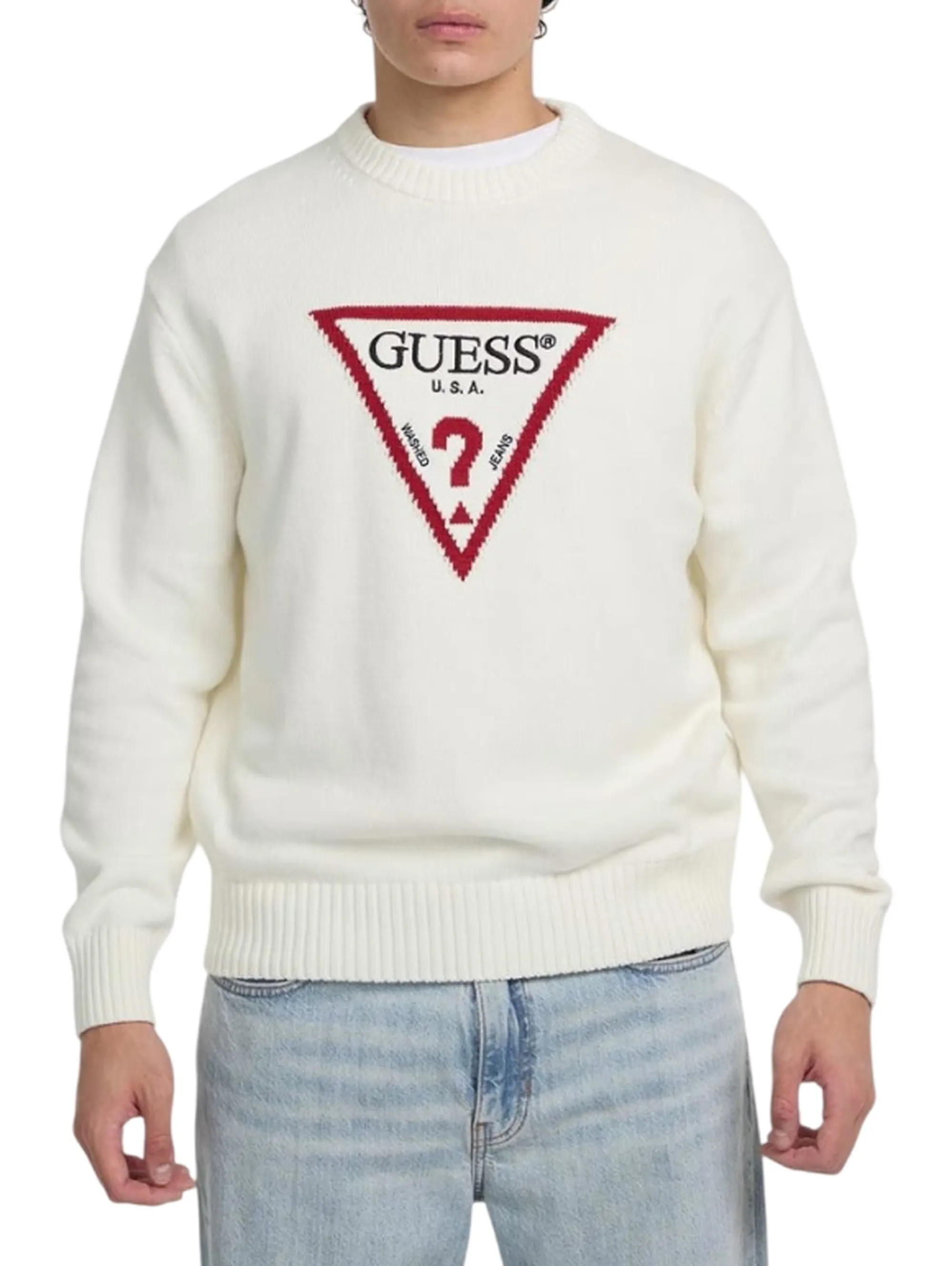Guess Jeans B'Sweater ' White M4Br32Z3Hm1 159875