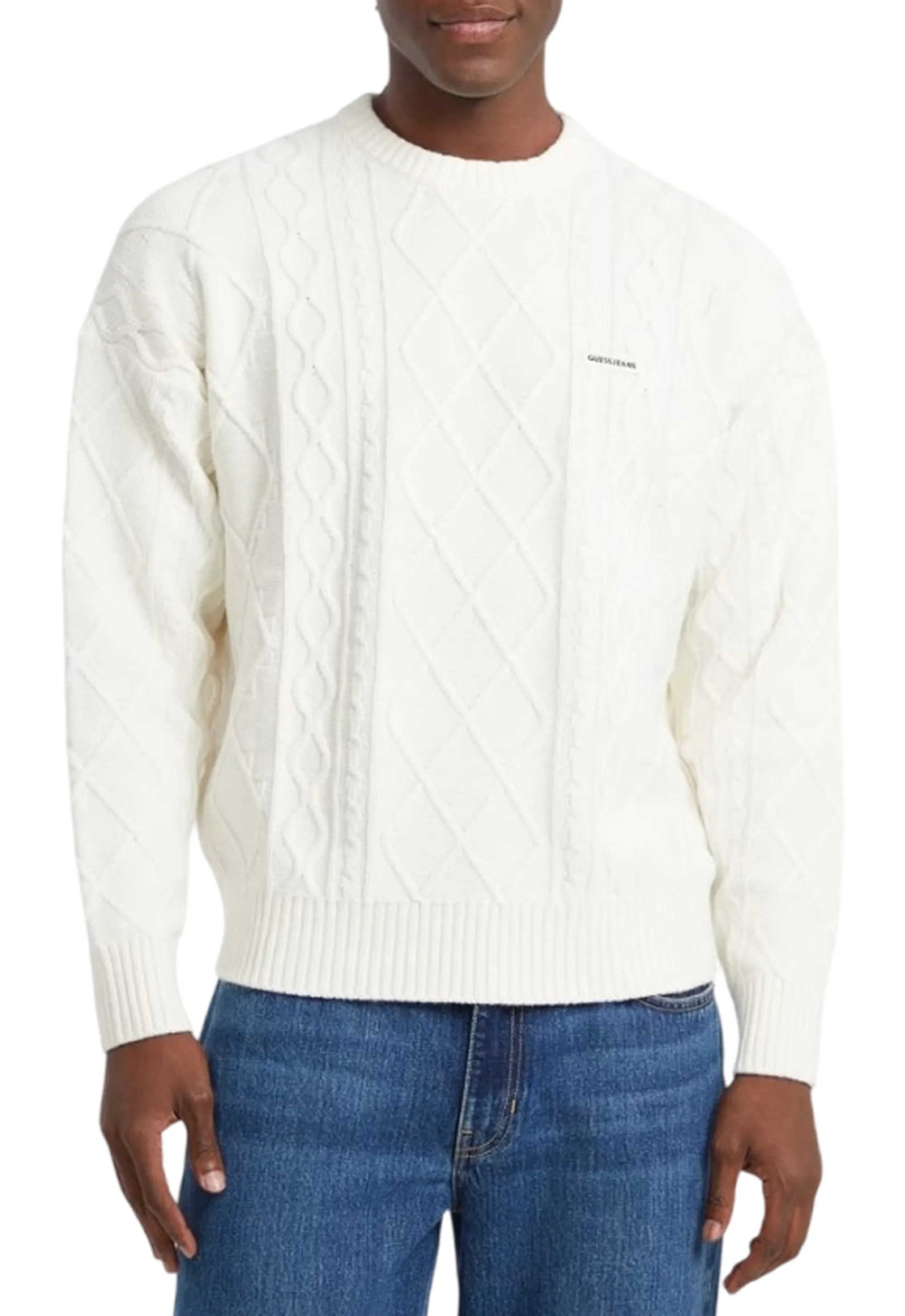 Guess Jeans B'Sweater ' White M5Br04Z0561 159756