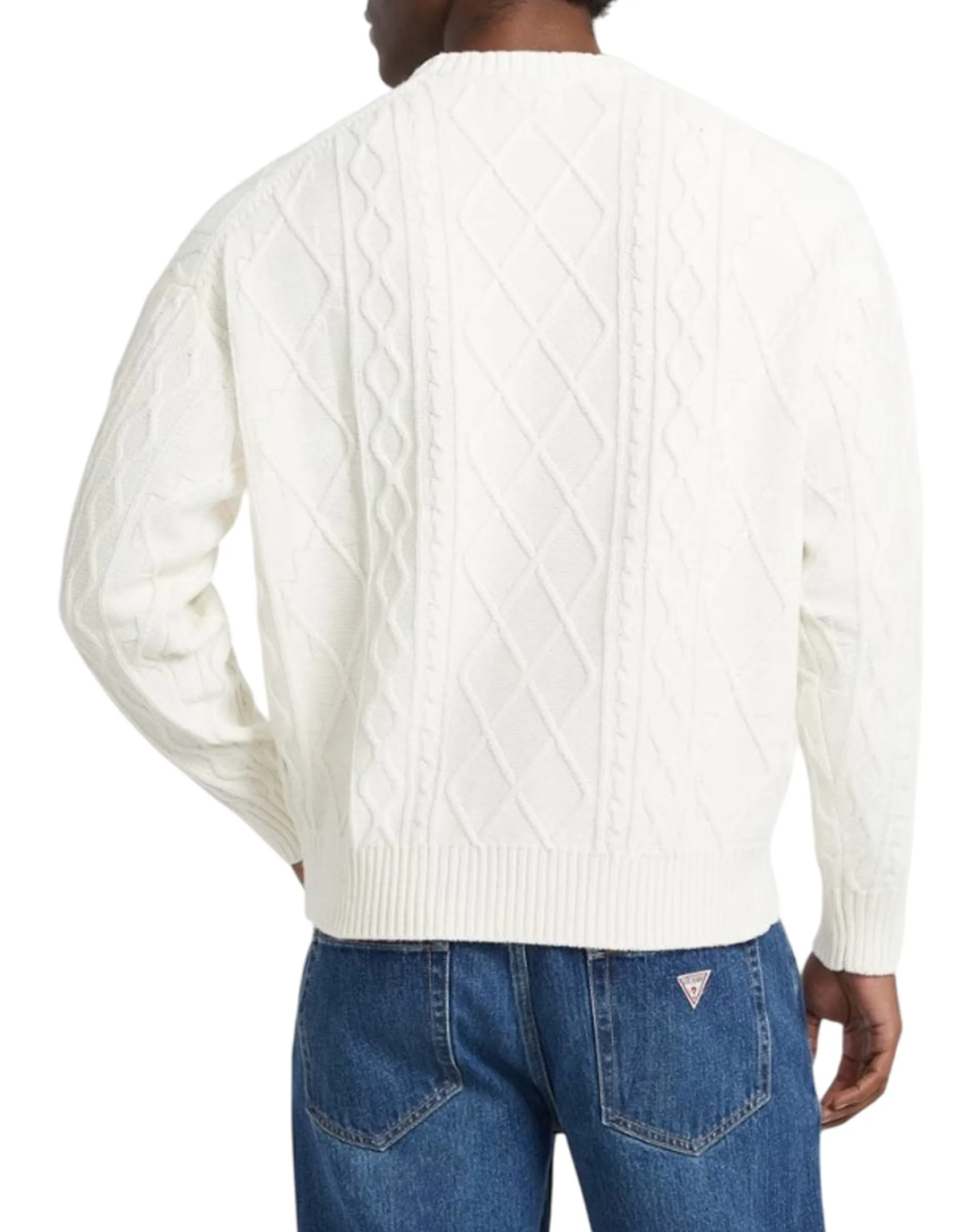 Guess Jeans B'Sweater ' White M5Br04Z0561 159758