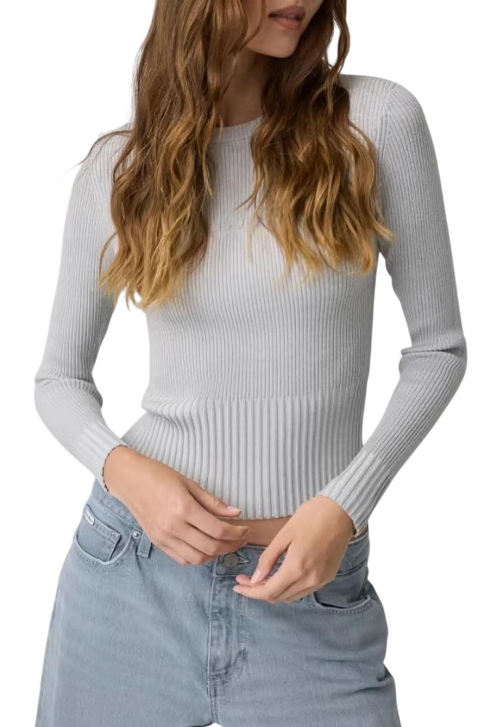 Guess Jeans B'Shirt With Embossed Logo' Grey W6Br04Z1247 196186