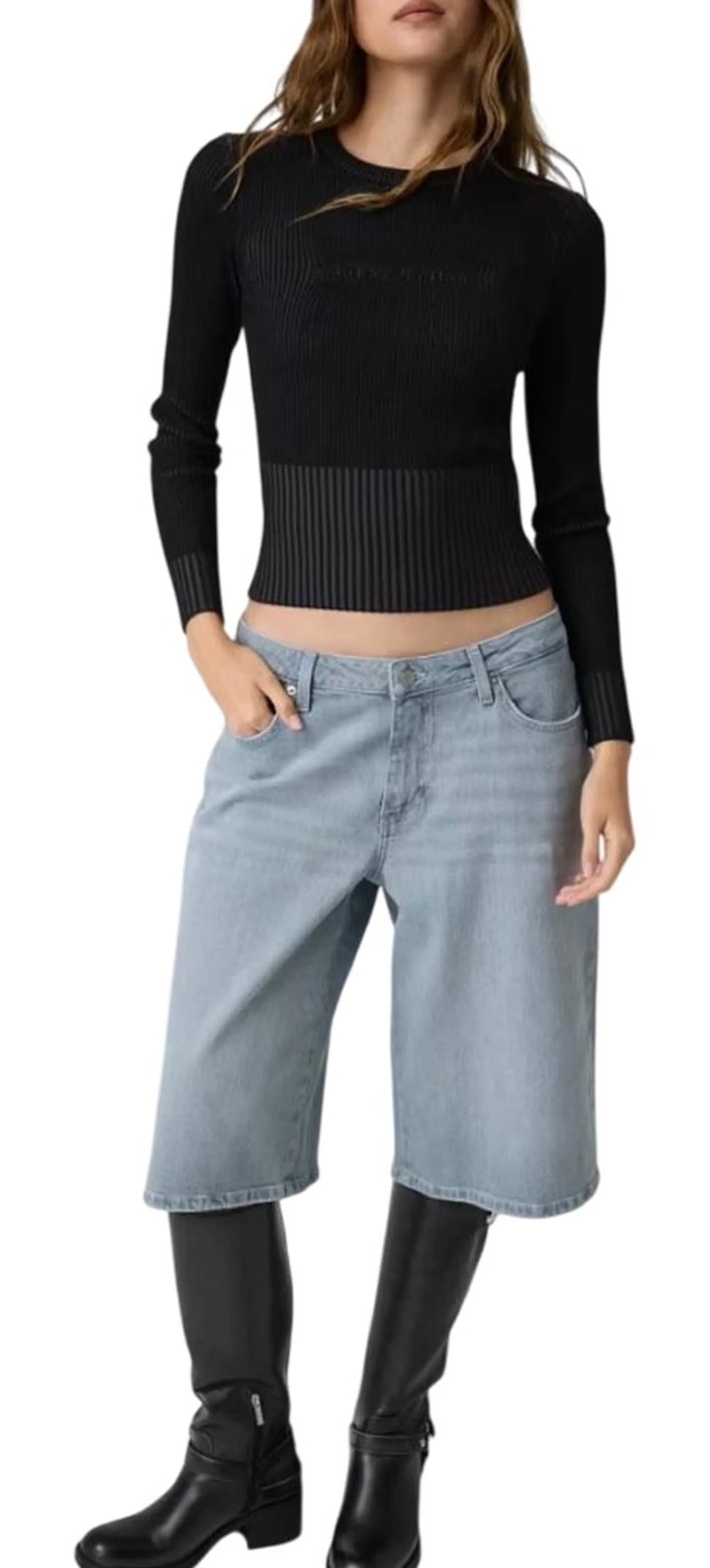 Guess Jeans B'Shirt With Embossed Logo' Black W6Br04Z1247 196194