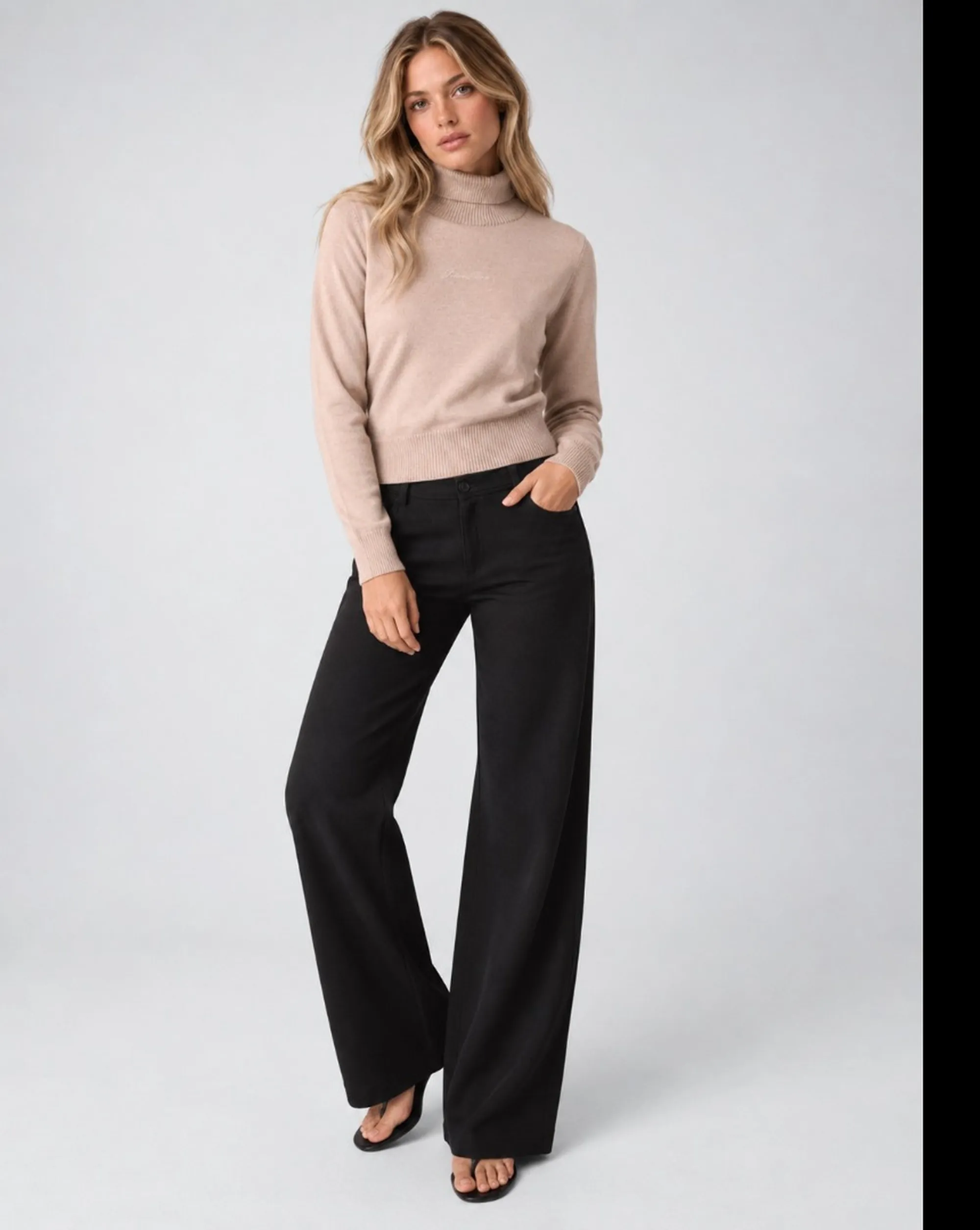 Guess Jeans Maglia In Misto Lana Beige W6Br03Z1246 188571