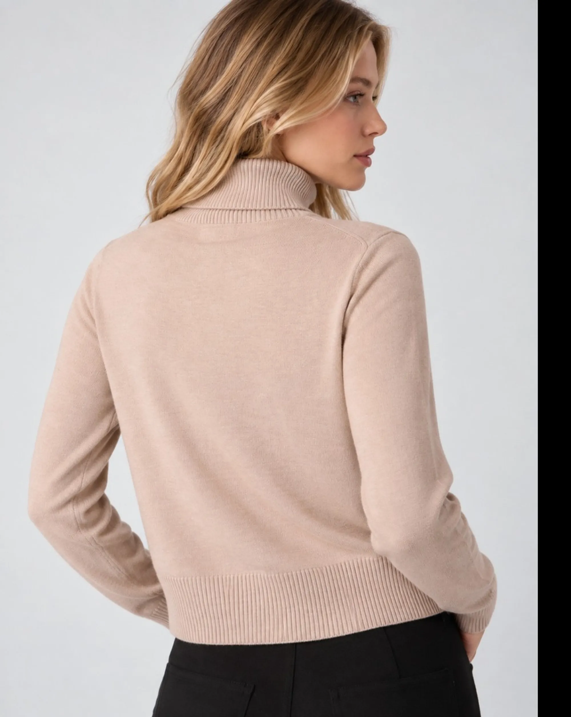 Guess Jeans Maglia In Misto Lana Beige W6Br03Z1246 188573