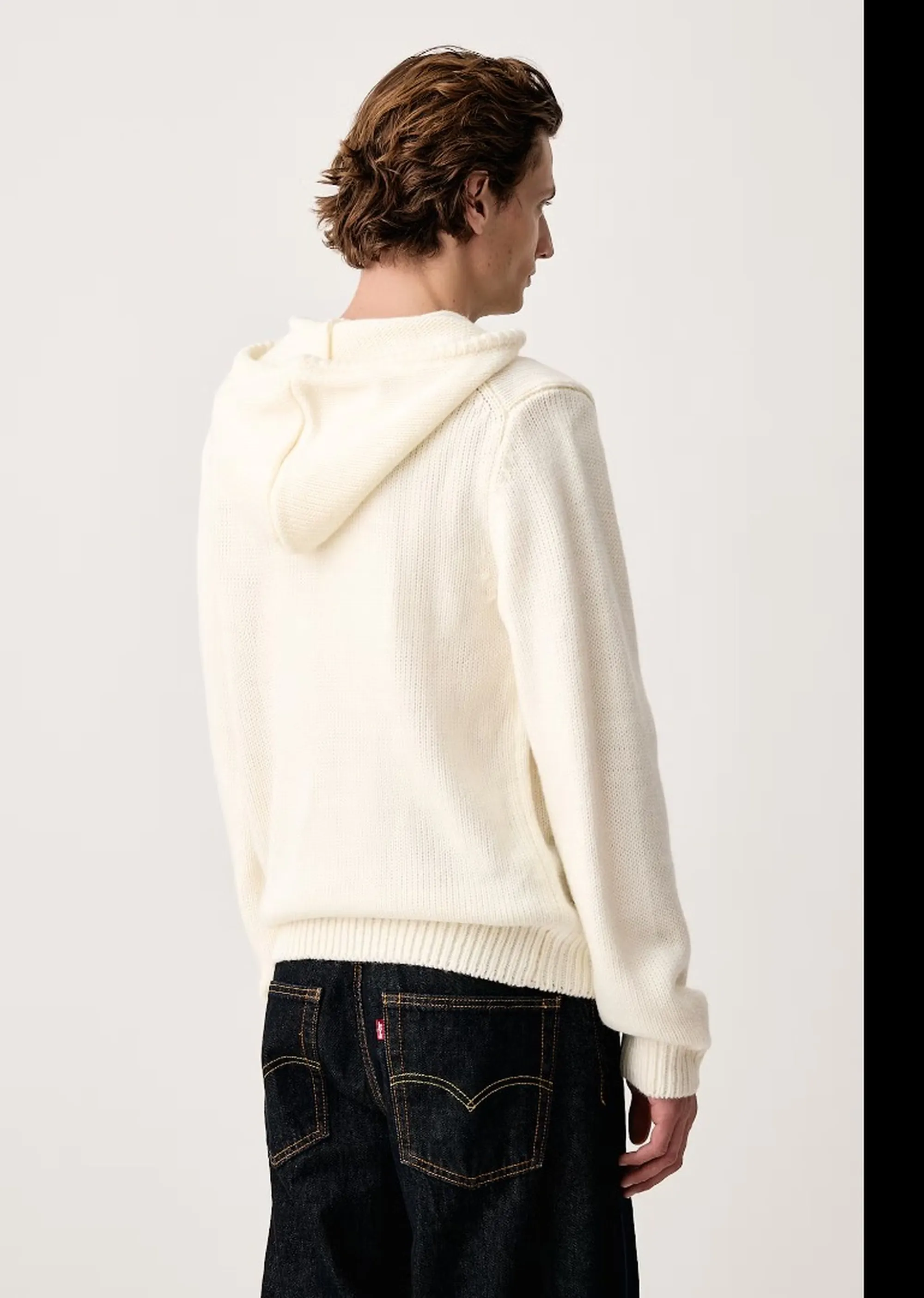 Guess Jeans B'Embroidered Hoodie' Off-White M6Br08Z1231 187957