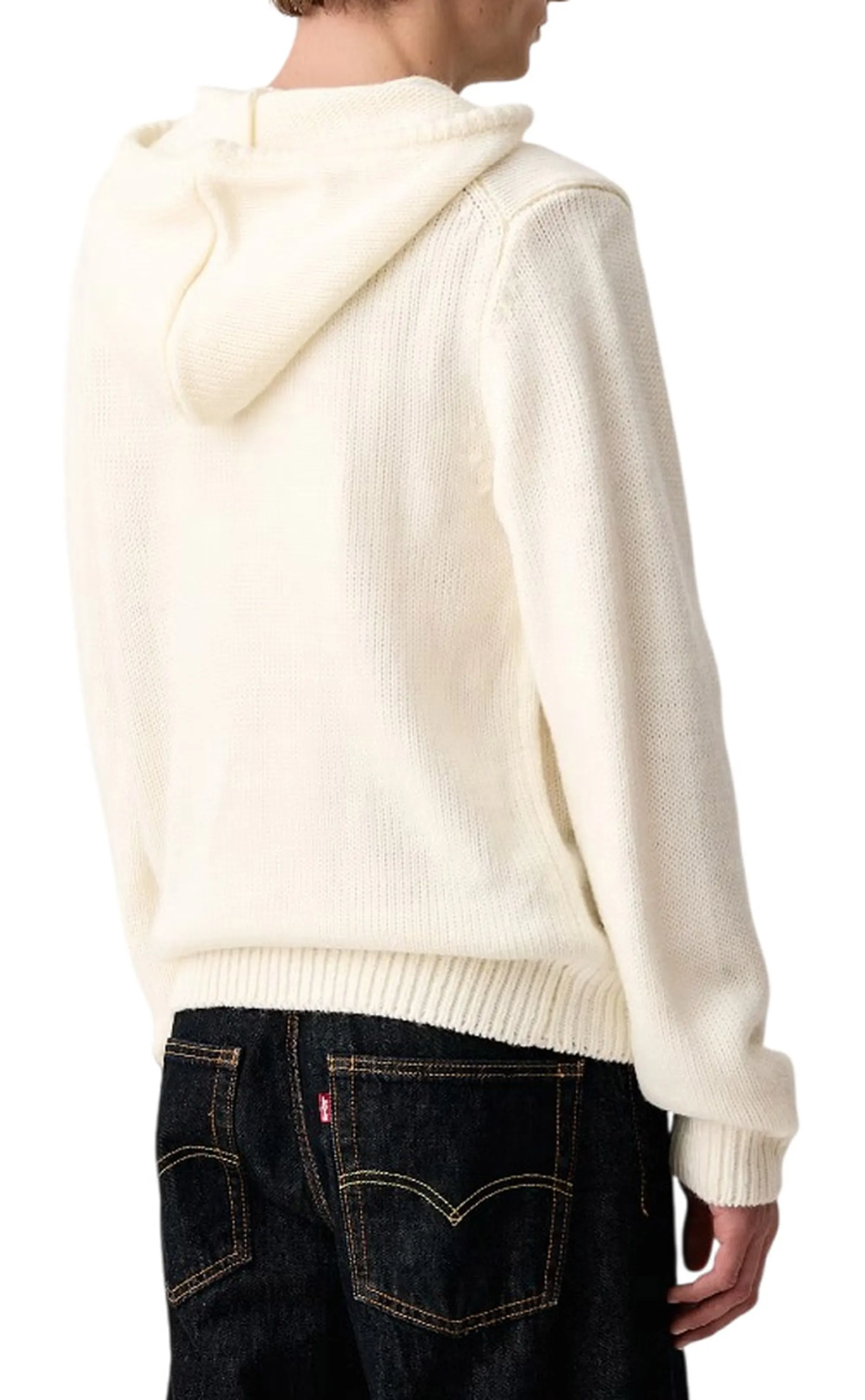 Guess Jeans Maglia Ricamata Bianco Sporco M6Br08Z1231 188119