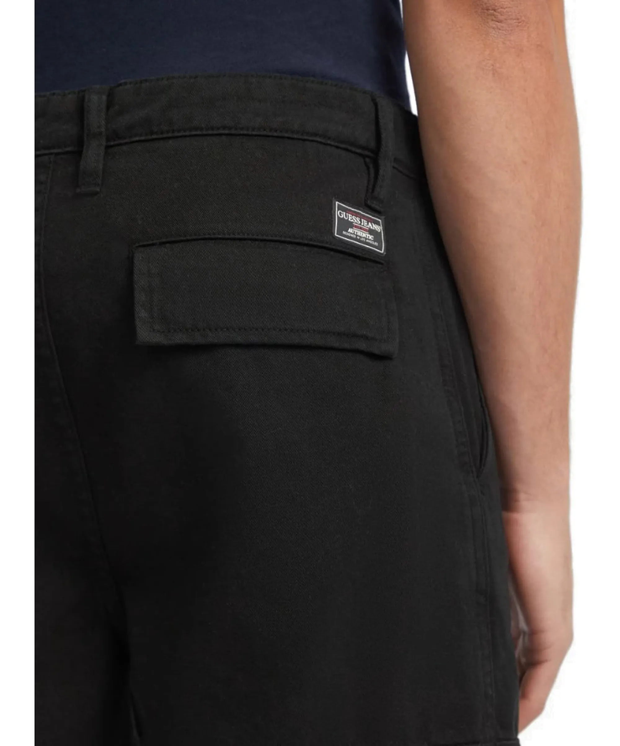 Guess Jeans B'Chino Cargo Trousers' Black M4Yb40Wgcv1 159814