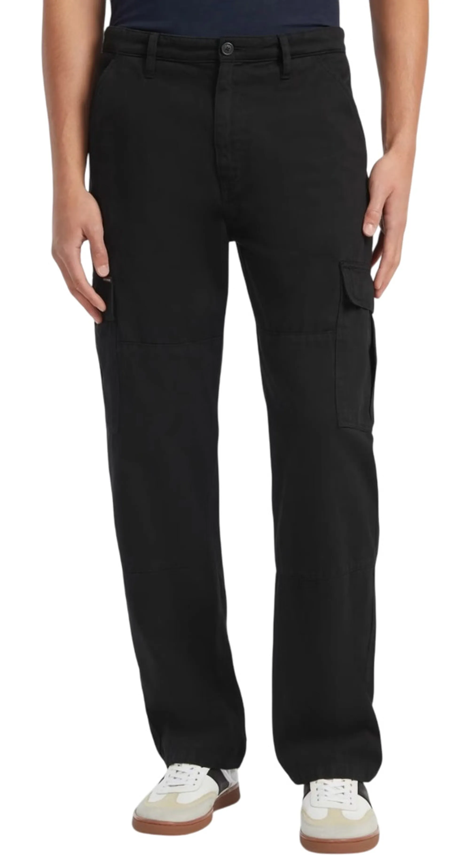 Guess Jeans B'Chino Cargo Trousers' Black M4Yb40Wgcv1 159816