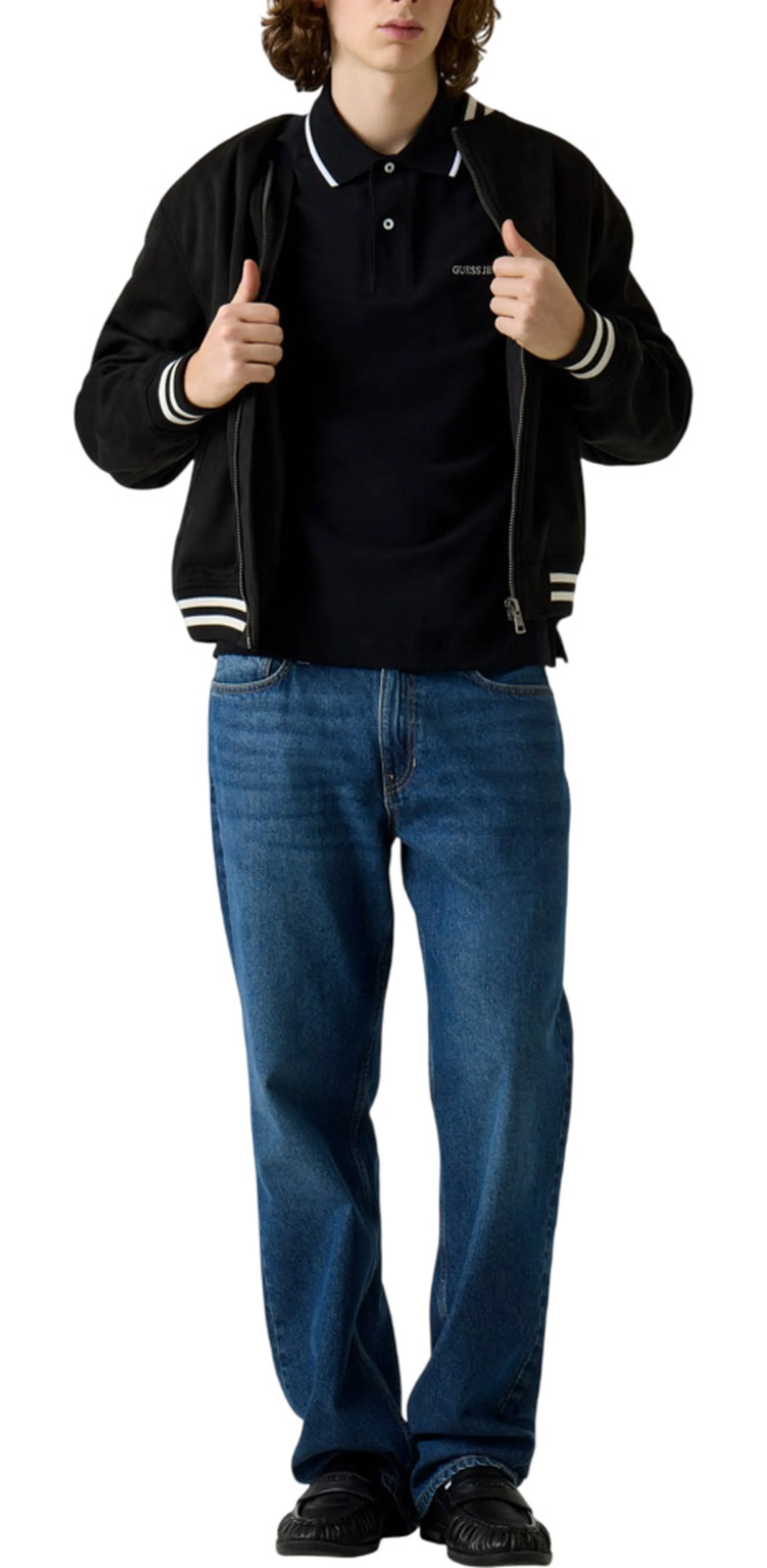 Guess Jeans B'Polo  ' Black M6Rp24Kcjv1 178826