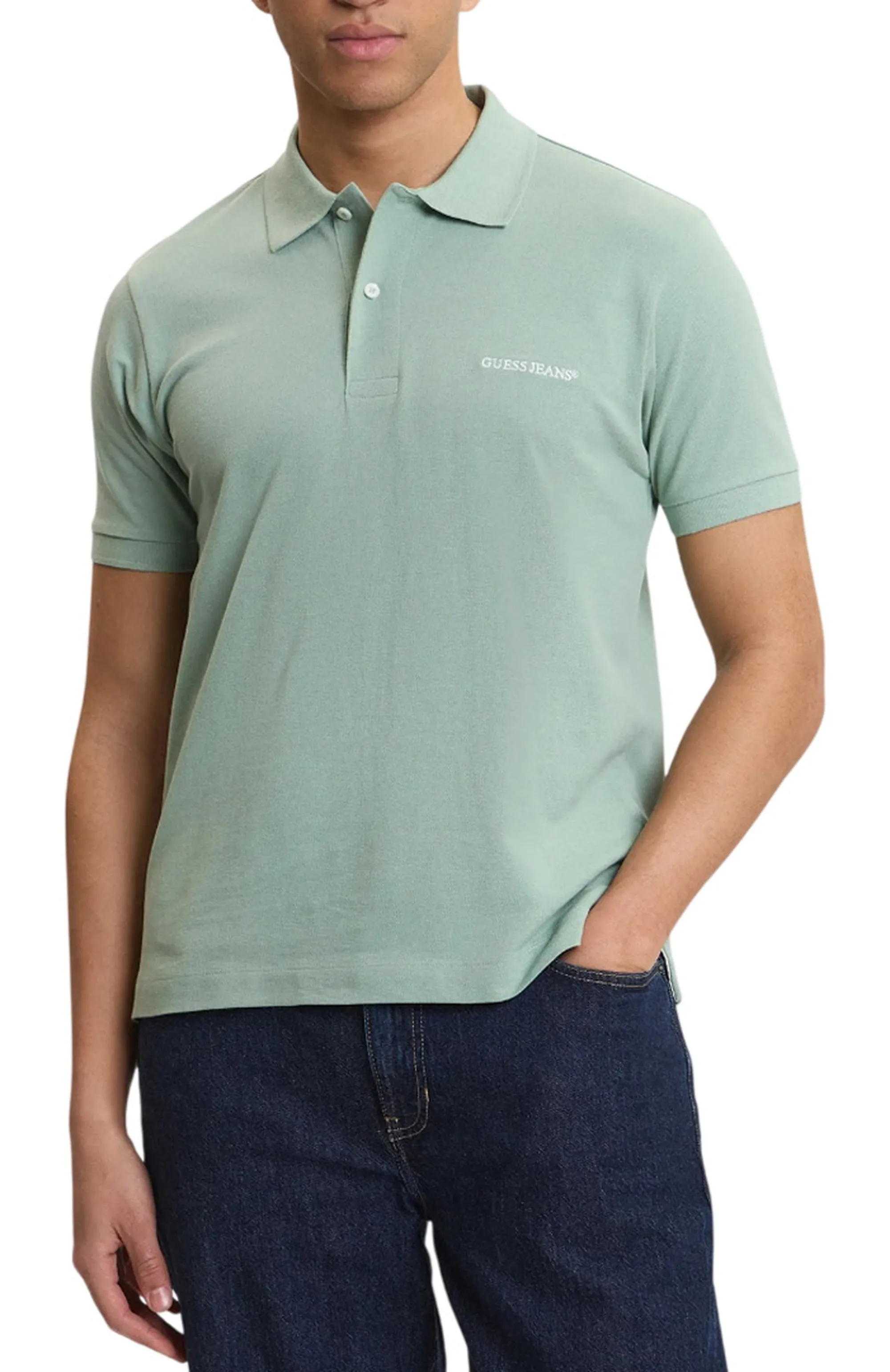 Guess Jeans B'Polo ' Green M4Bp29Kcjv1 179859