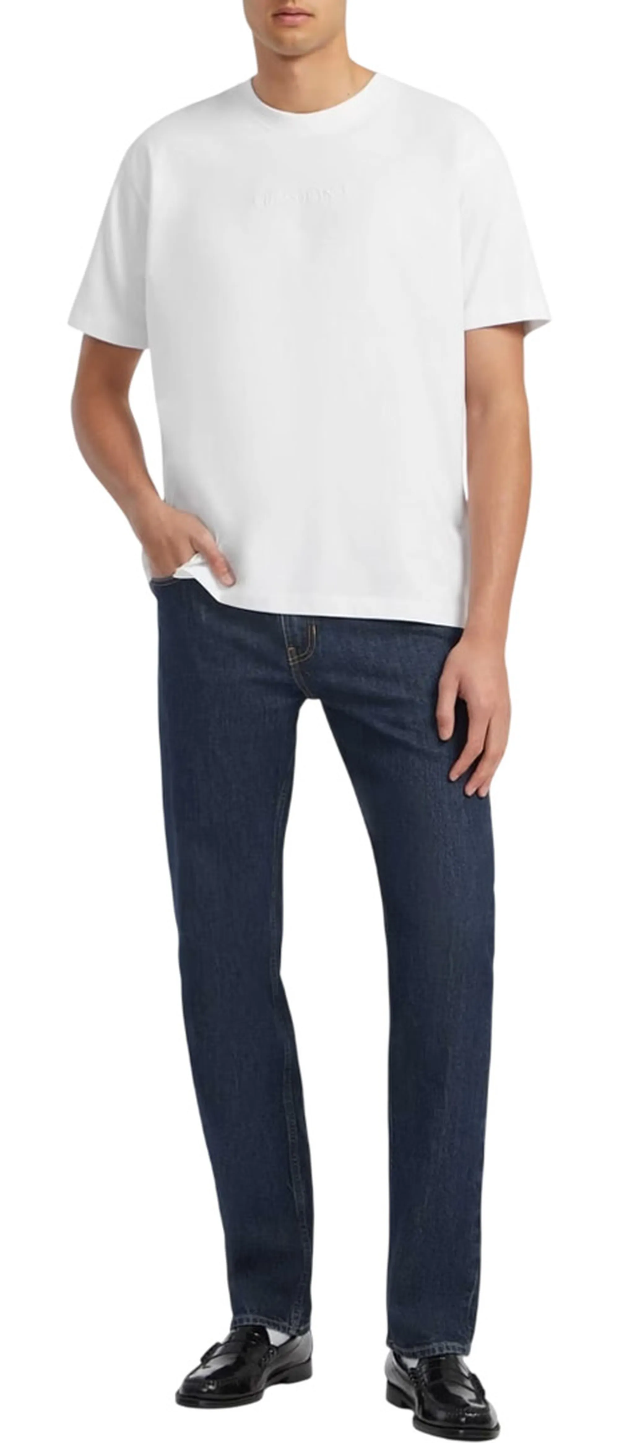 Guess Jeans B'T-Shirt' White M4Yi44K8Fq4 179320