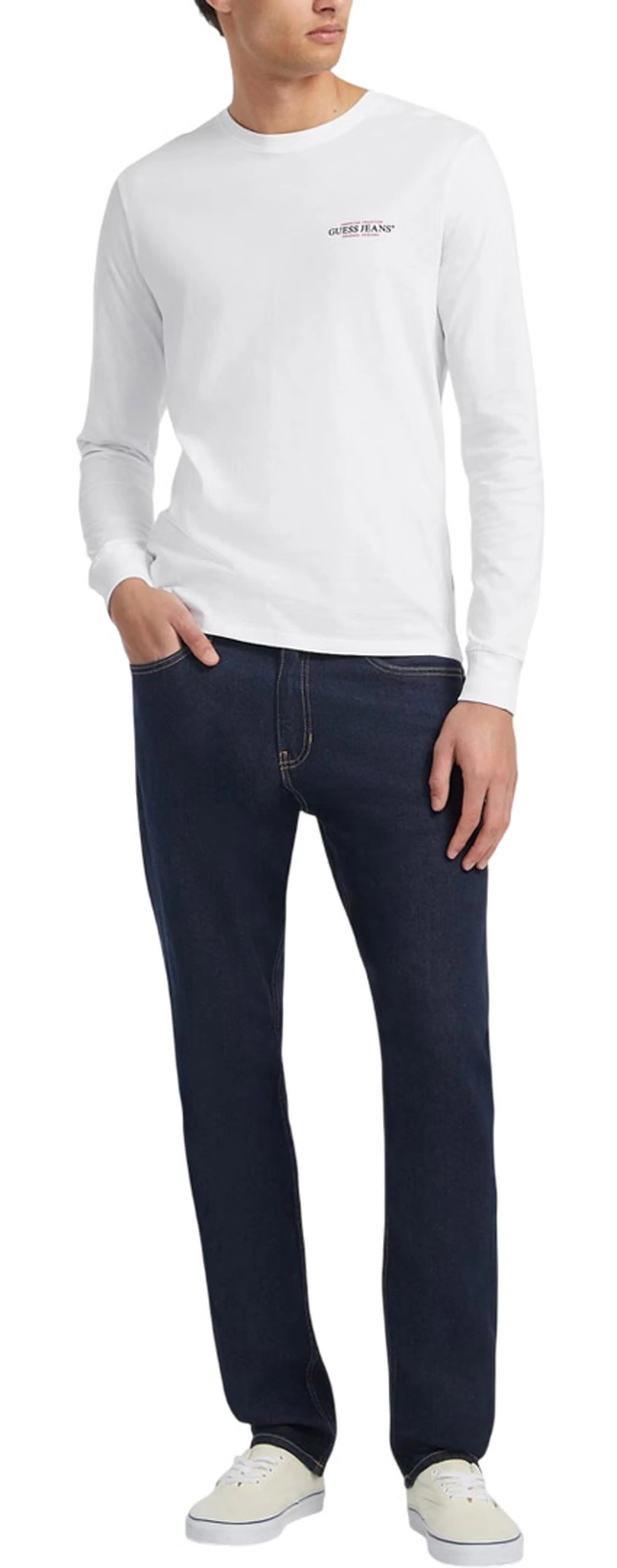 Guess Jeans B'T-Shirt ' White M4Yi54K8Hm0 179307