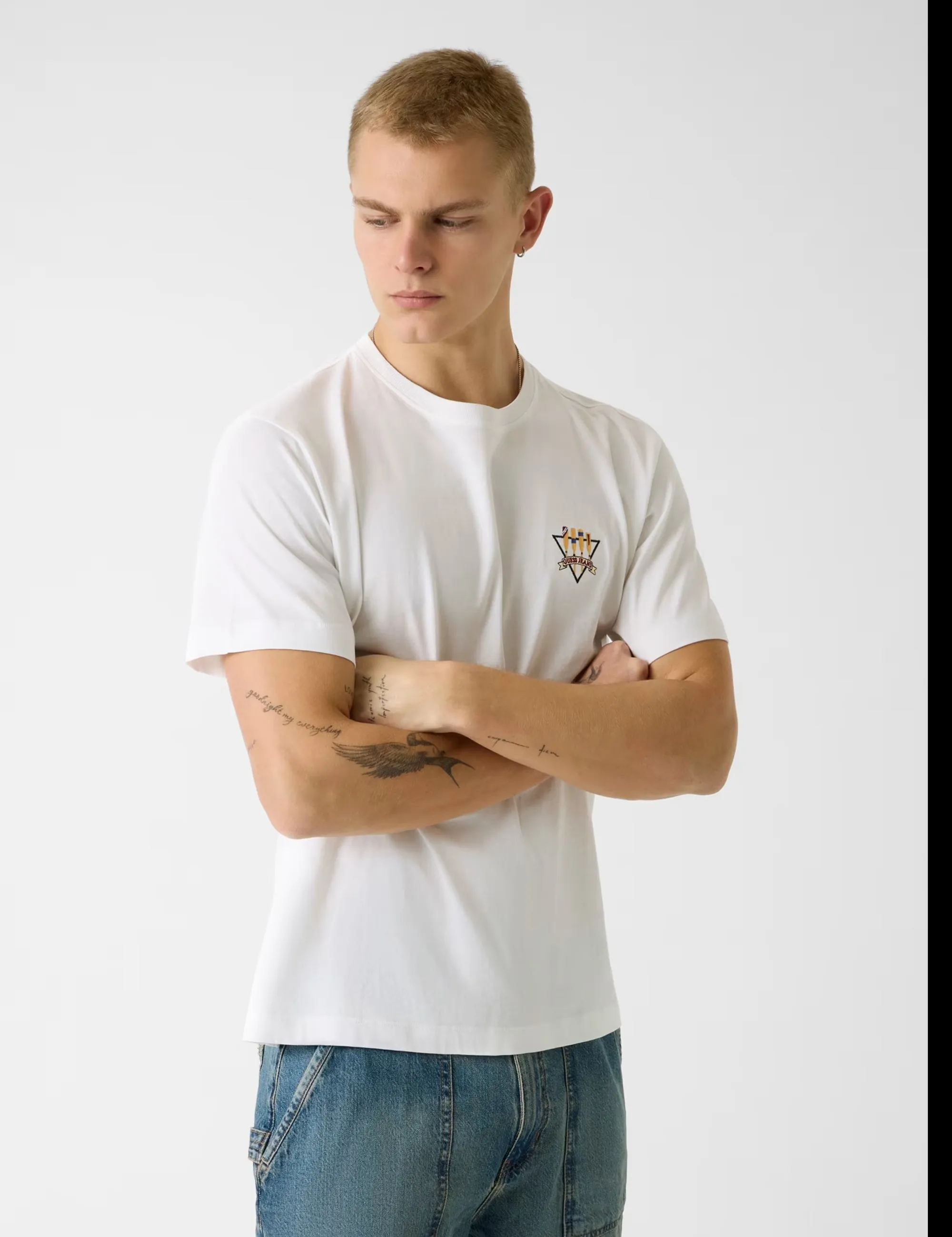 Guess Jeans B'T-Shirt' White M6Gib7K8Hm0 171590