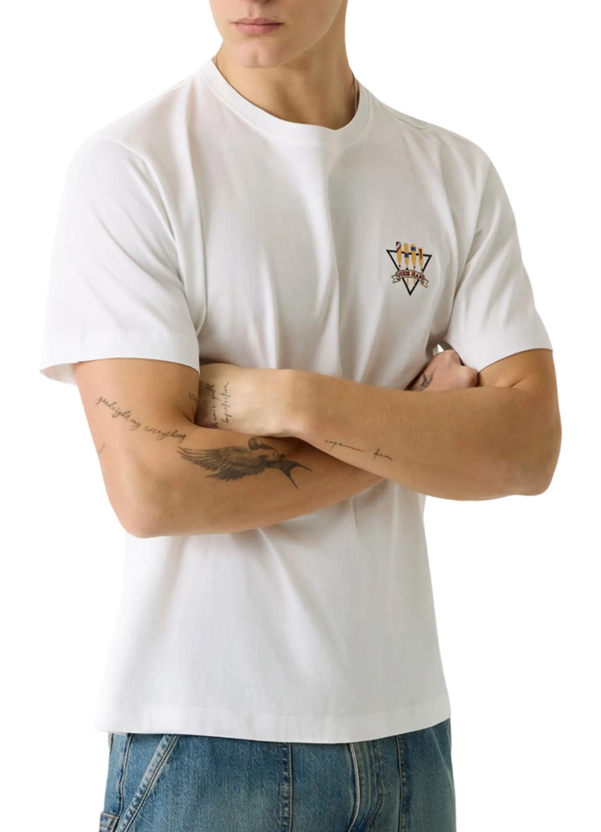 Guess Jeans B'T-Shirt' White M6Gib7K8Hm0 179399