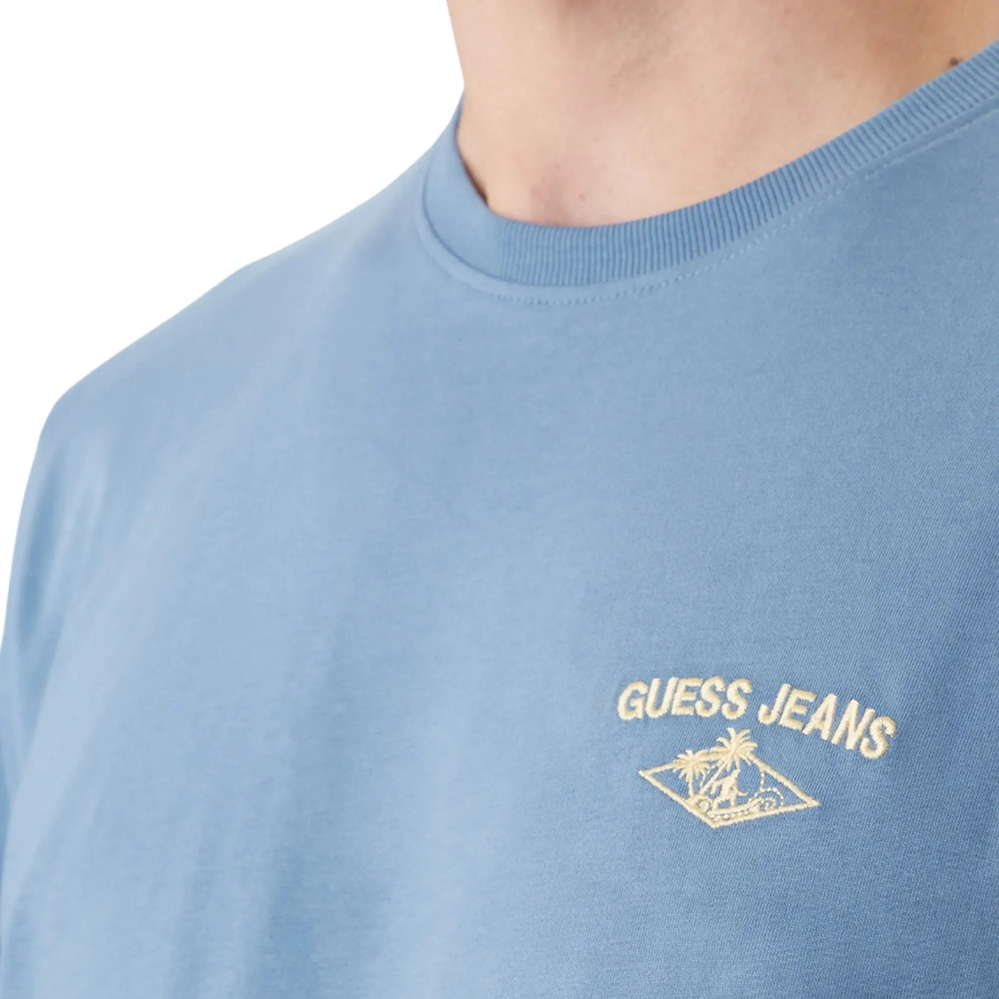 Guess Jeans B'T-Shirt' Blue M6Gib7K8Hm0 179389