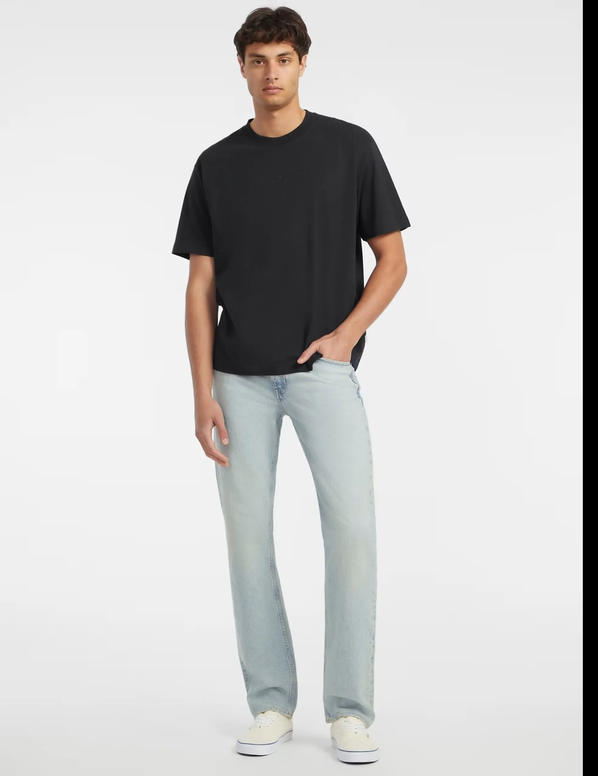 Guess Jeans B'T-Shirt' Black M4Yi44K8Fq4 171553